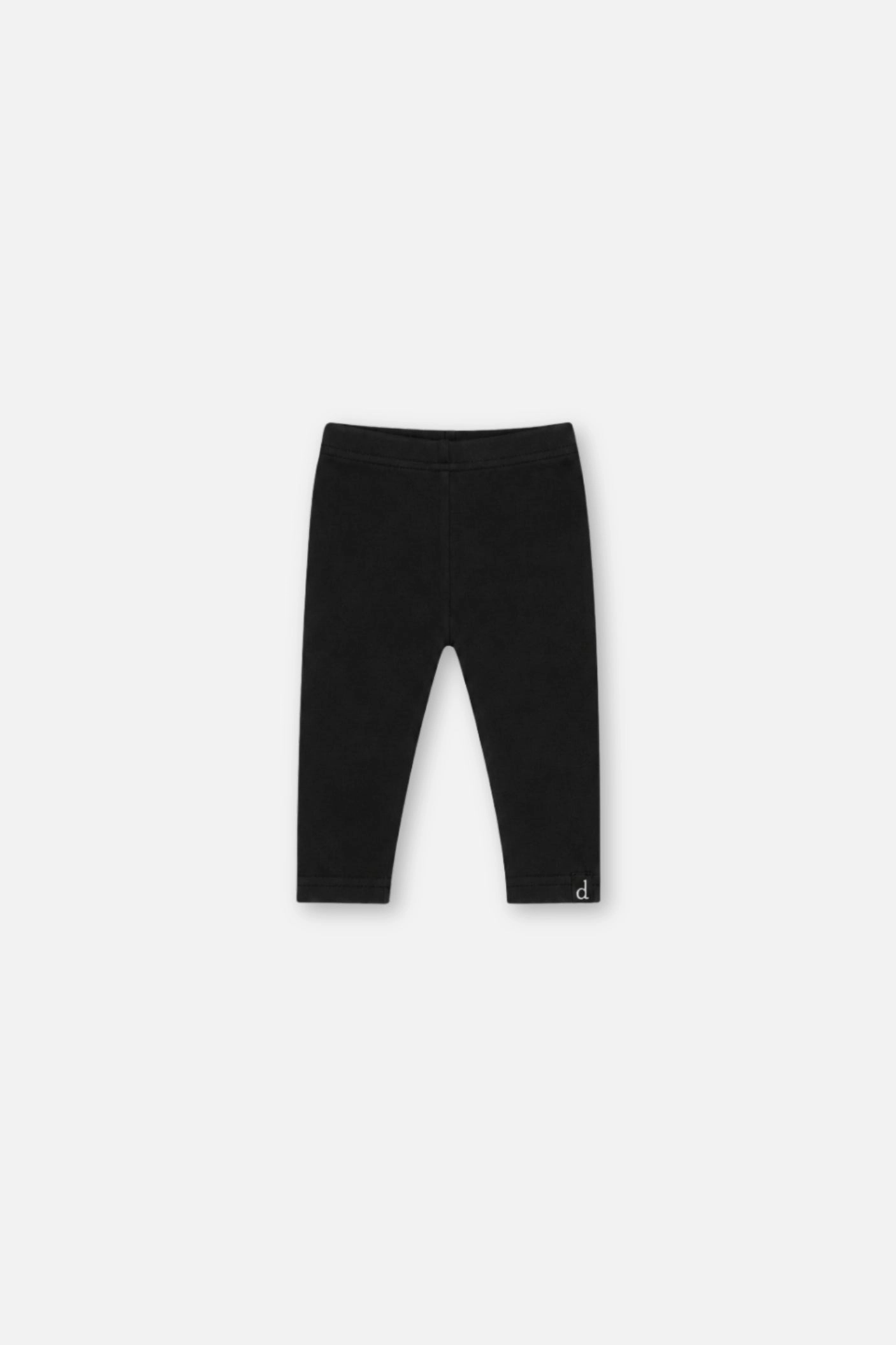 Deux par Girls Vertical Rib Elastic Waist Leggings