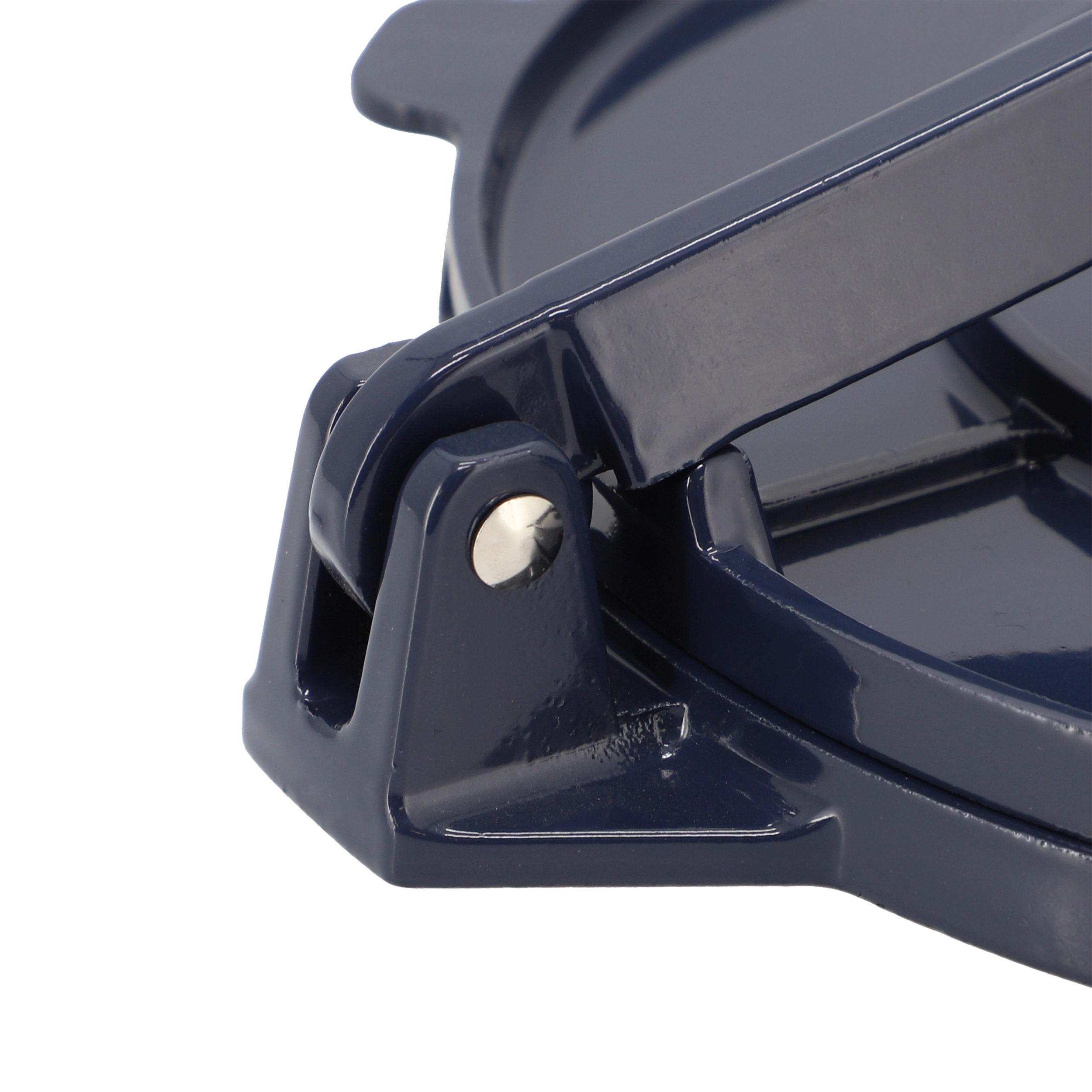Oster Ravello 8 Inch Cast Aluminum Round Tortilla Press in Blue