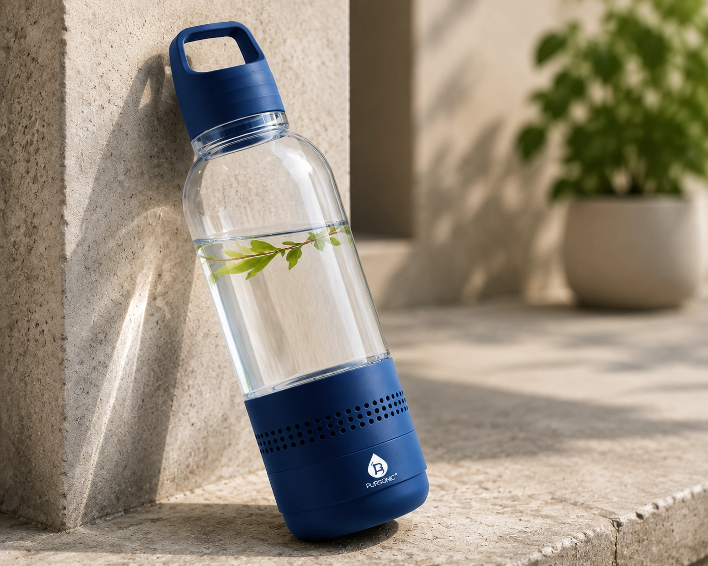 Pursonic Unisex 2-in-1 Water Bottle with Built-In Wireless Speaker