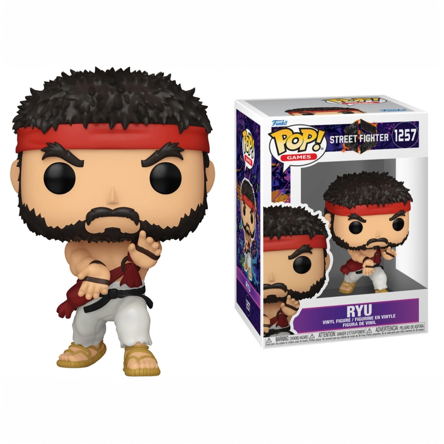 Funko Pop!Street Fighter: Ryu #1257