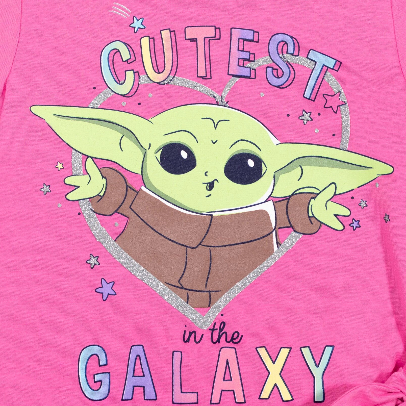 Star Wars The Mandalorian Grogu Girls' 2-Piece T-Shirt and Leggings Set