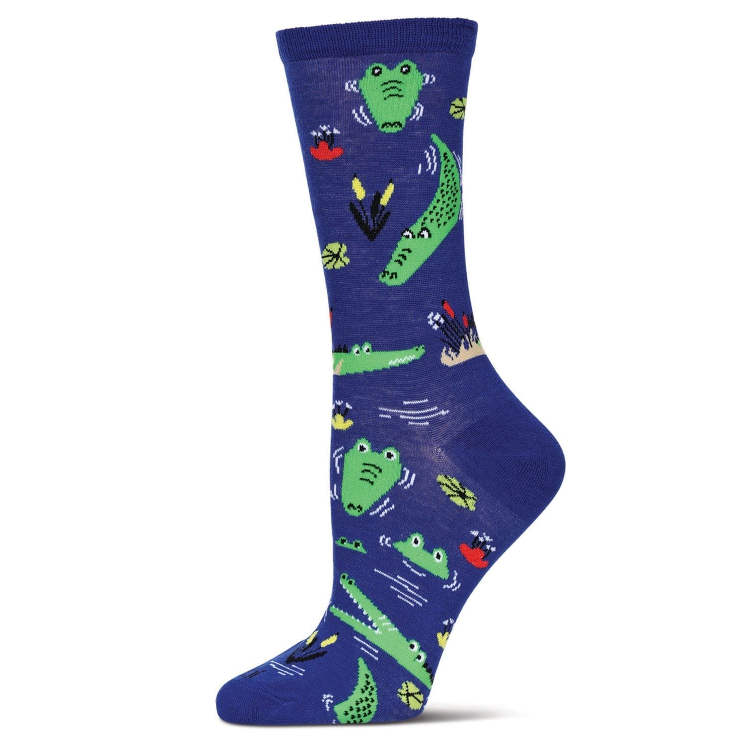 MeMoi Women's Gators Bamboo Crew Socks