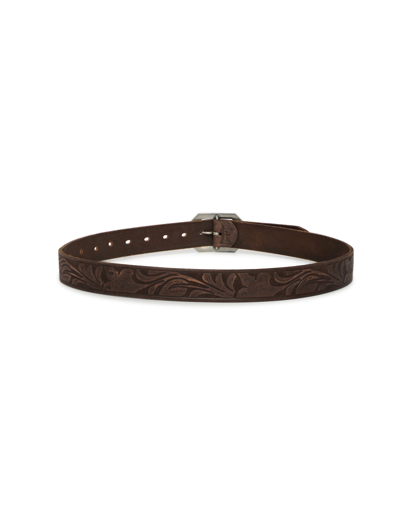 Belle & Bloom Stand By Me Embossed Leather Belt