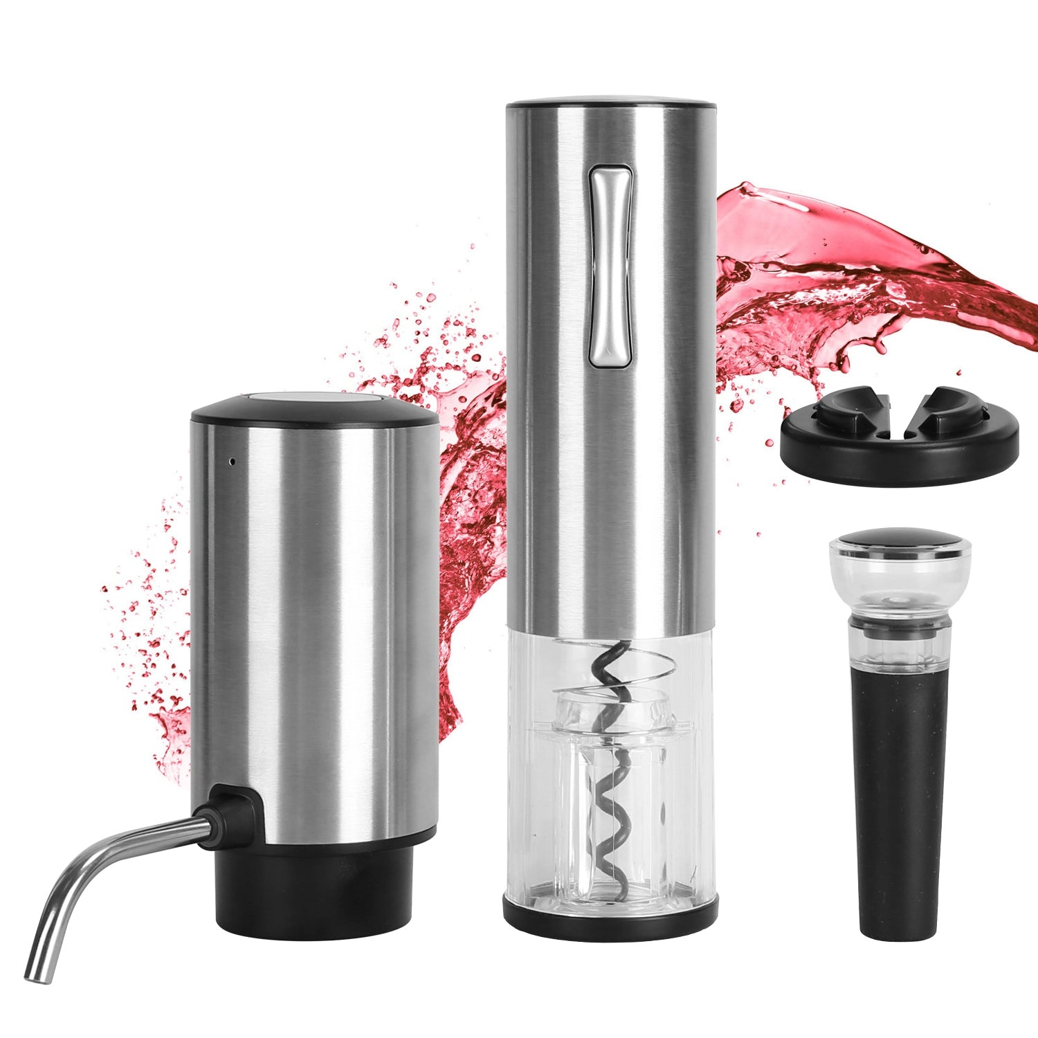GBruno 4-in-1 Electric Wine Opener Set