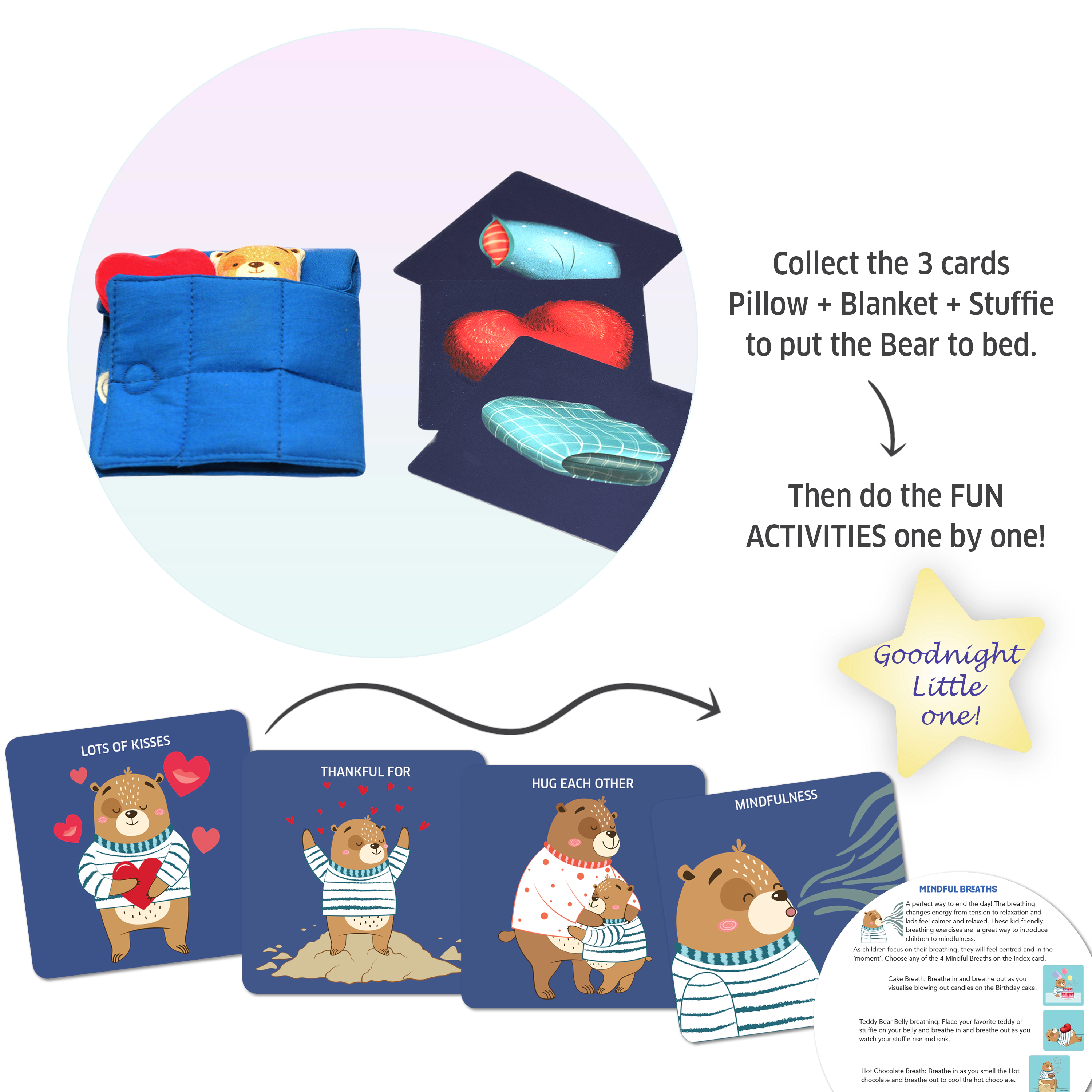 Chalk & Chuckles Bedtime Bear Game - 2-4 Players