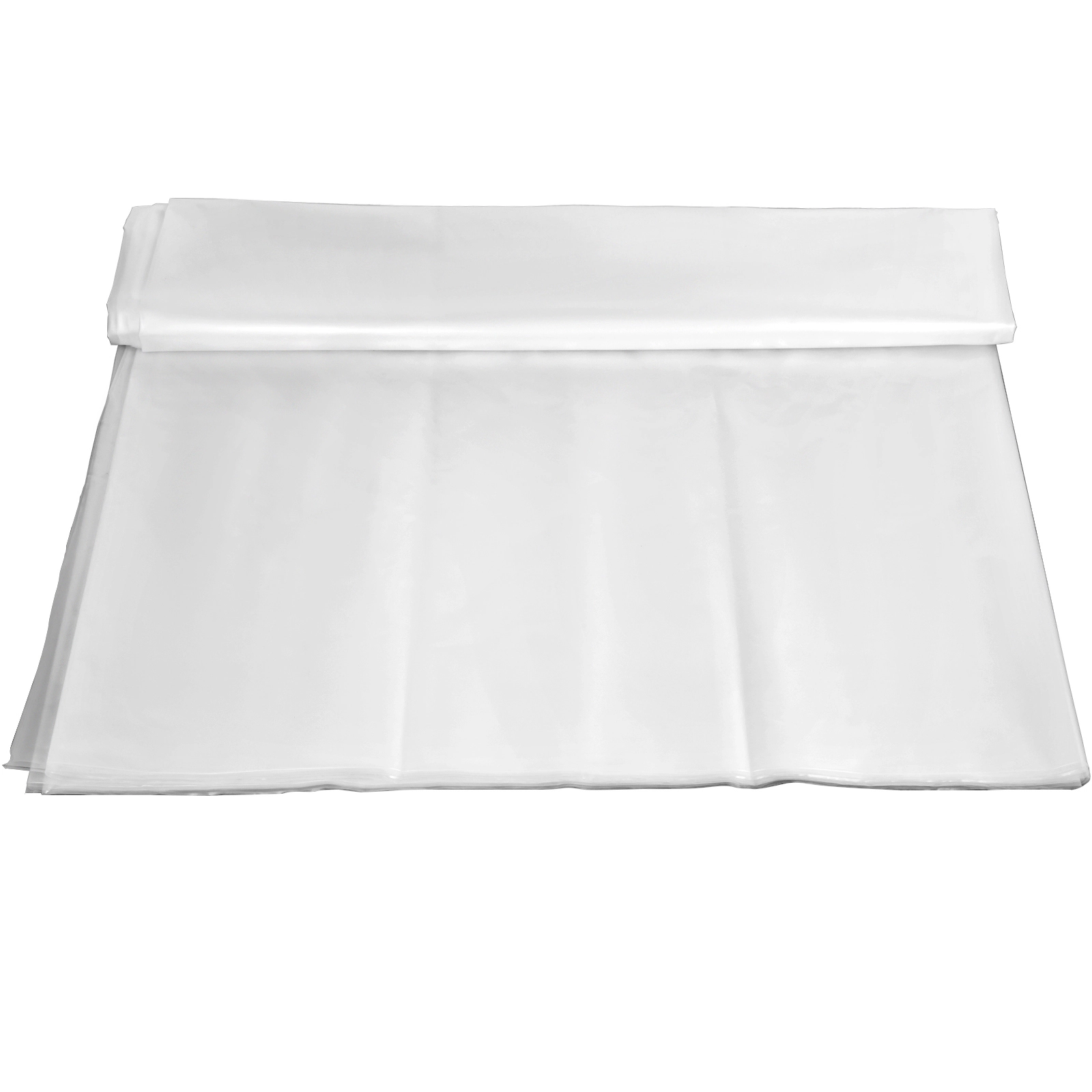 HONGGE Greenhouse Polyethylene Film 12 x 25 ft, 6 Mil UV-Resistant Clear Plastic Cover for Gardens