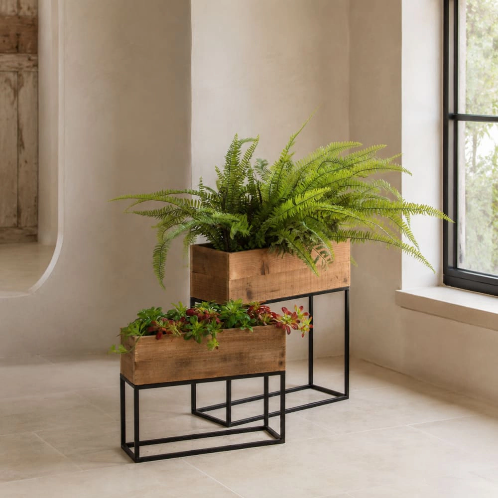 WOW PIONEER Raised Standing Planter Box