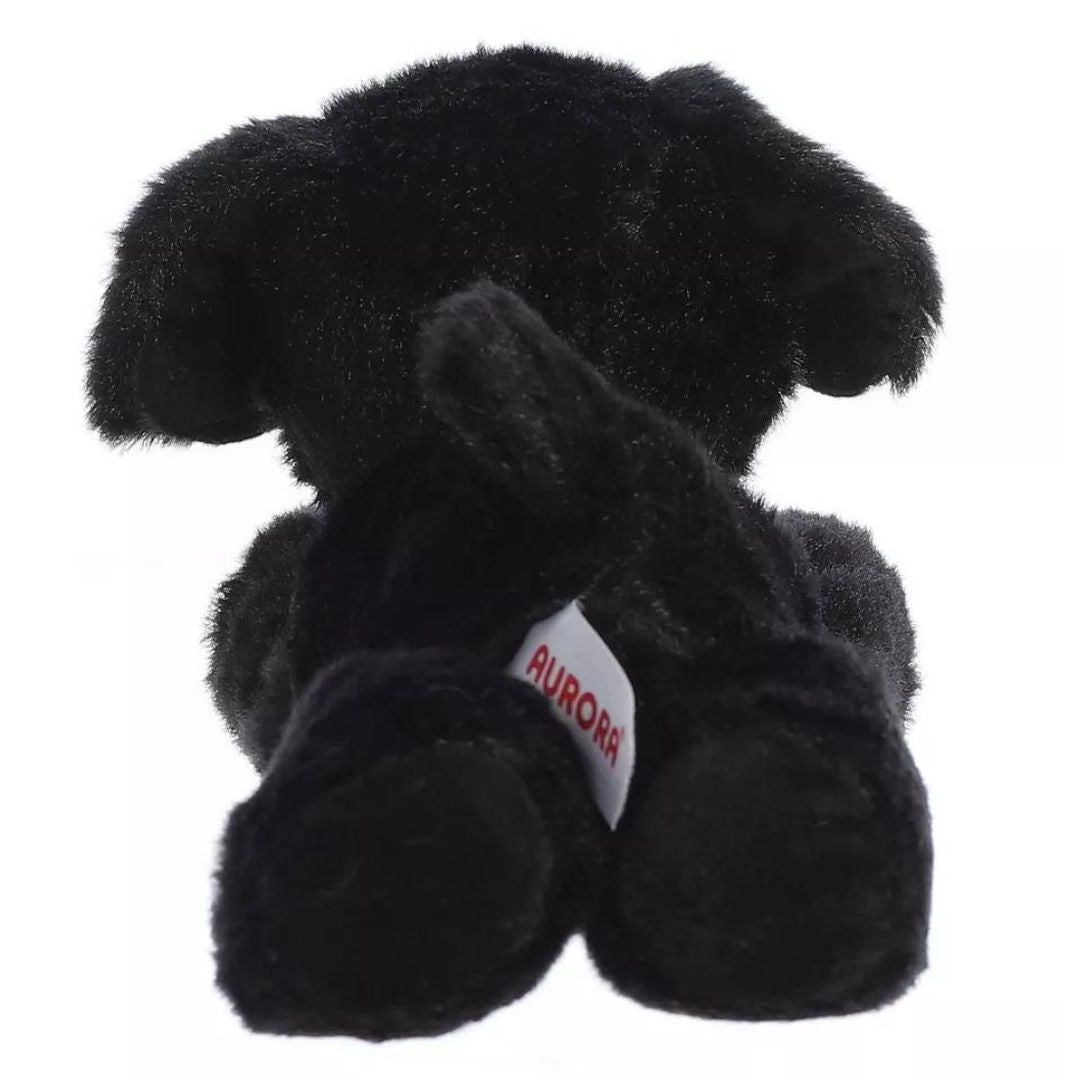 Aurora Mini Flopsie Blackie Black Labrador Dog 8-Inch Stuffed Animal Plush