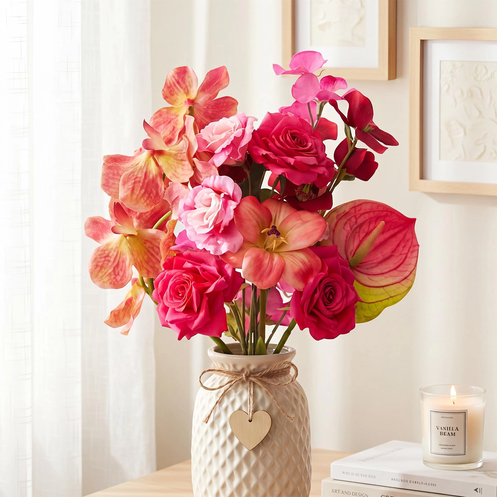 PUPWE 10Sunflowers Artificial Flowers With Long Stem Bulk Fall Decoration For Wedding Home Birthday Party Outdoor Indoor