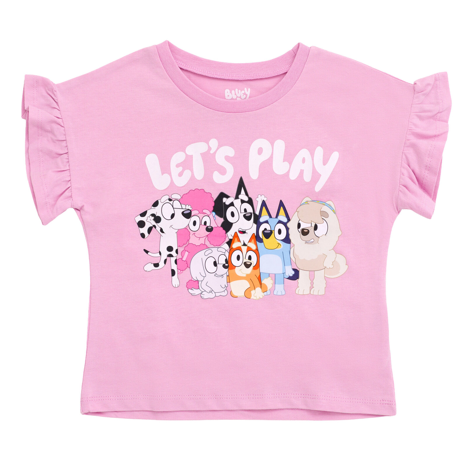 Bluey Girls' 2-Piece T-Shirt and Flare Pants Set