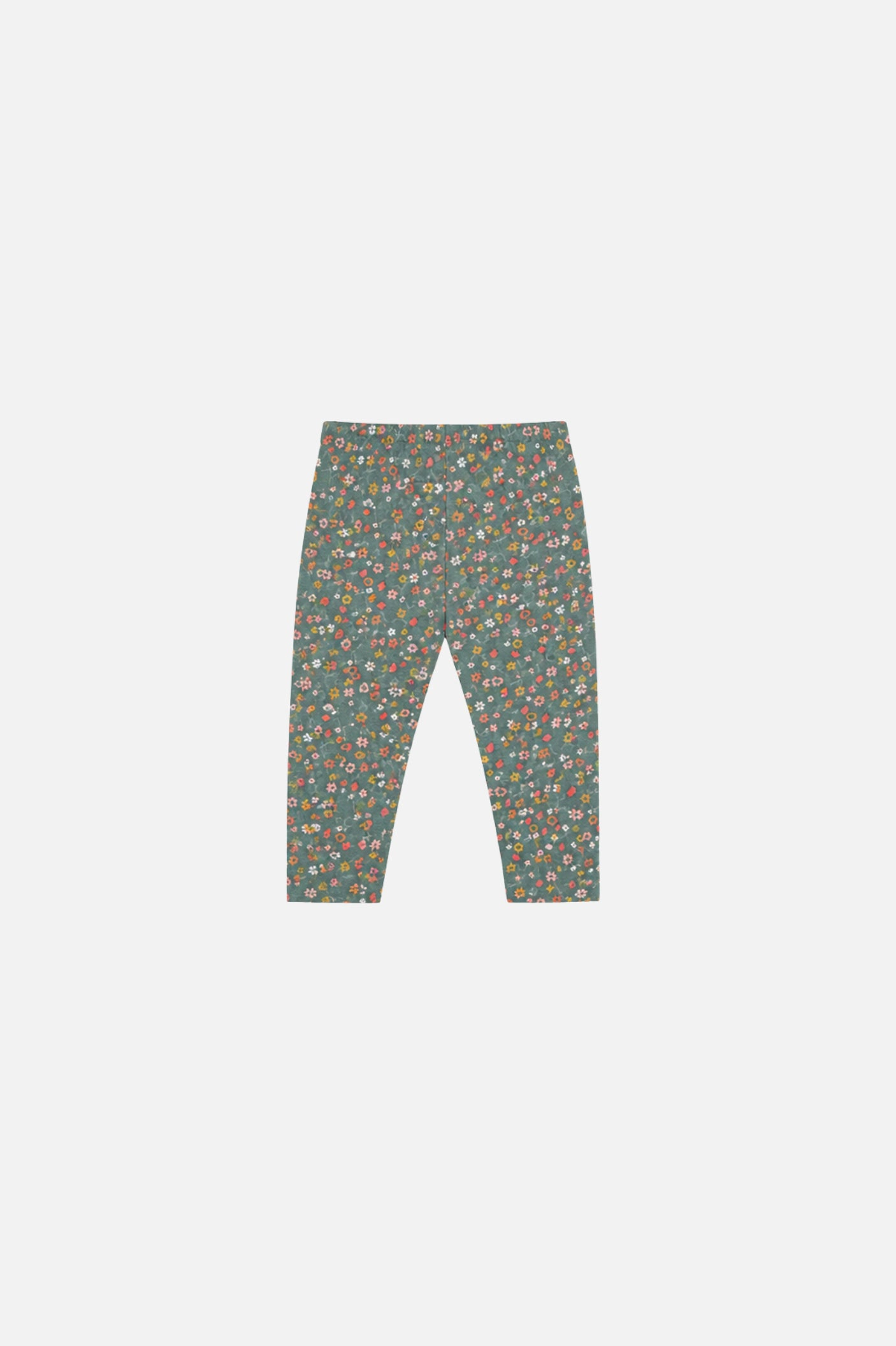 Deux par Girls Floral Print Organic Cotton Leggings