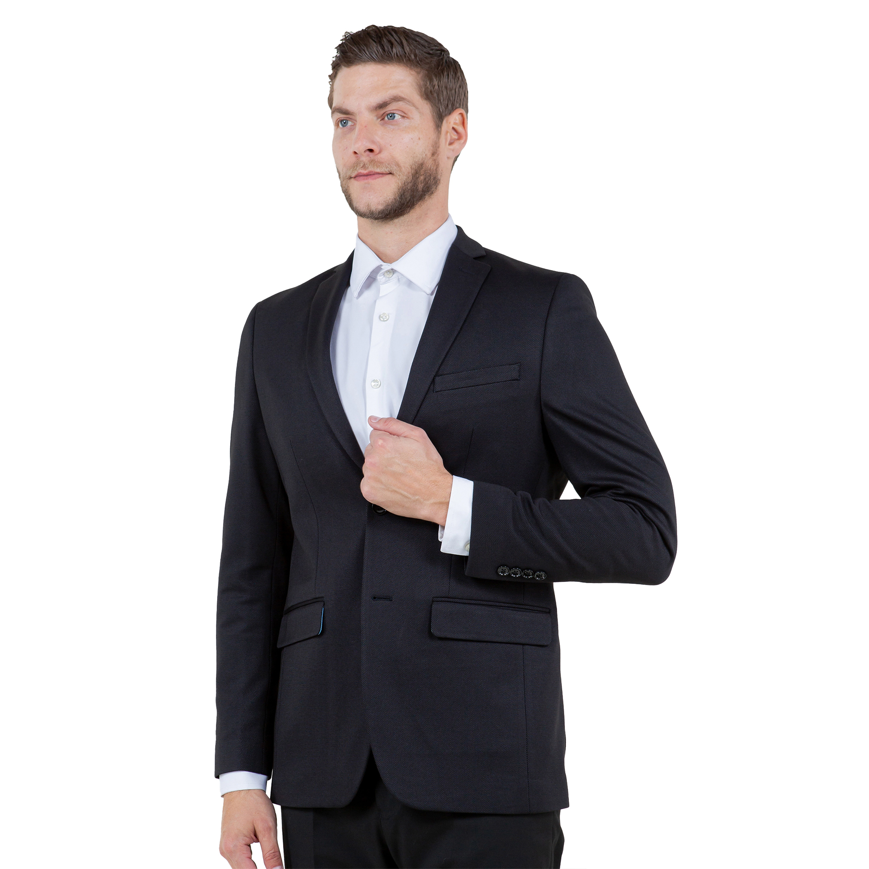 Zegarie Mens Knit Separtes Jacket Only, Notch Lapel