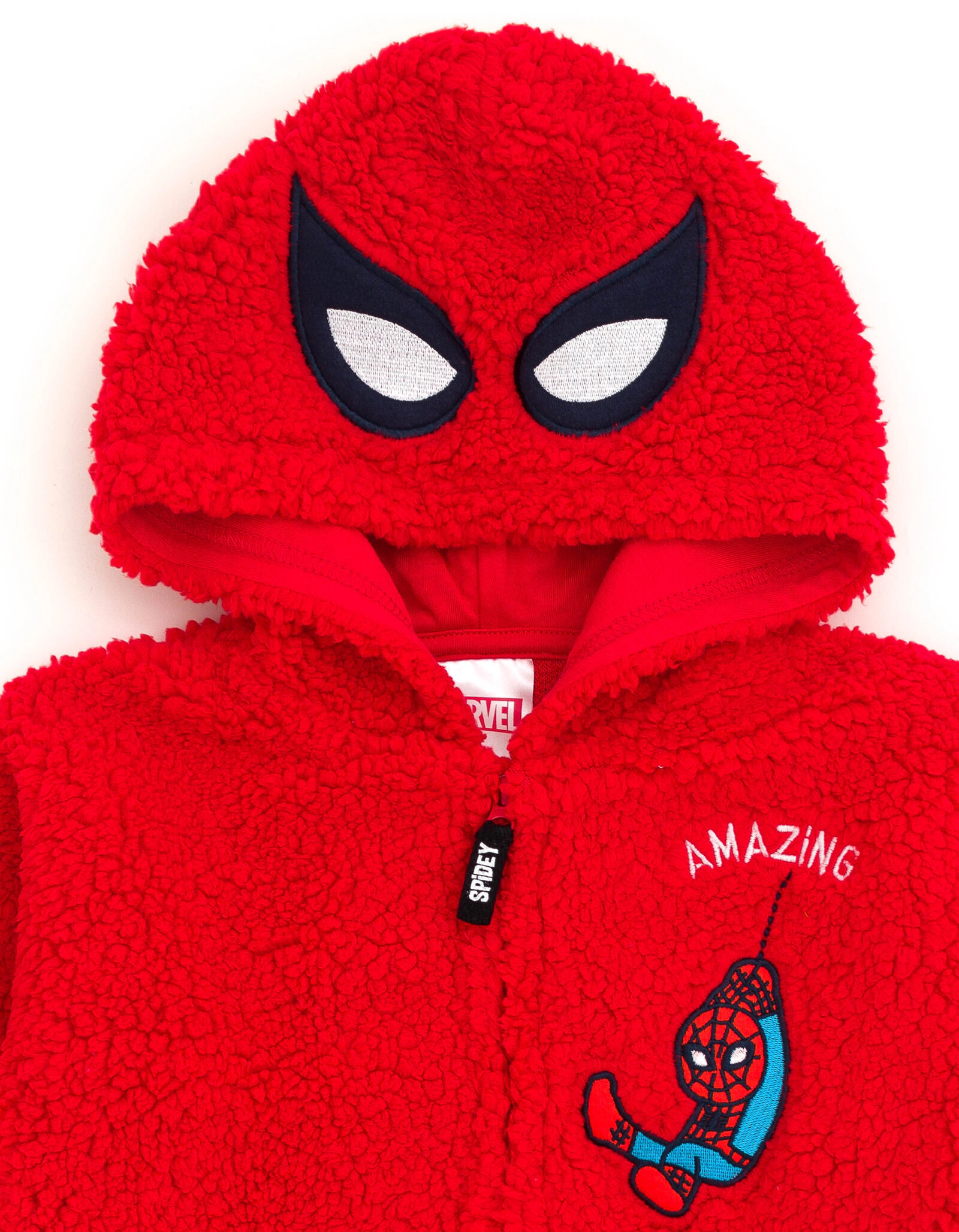 Marvel Spider-Man Boys' Cosplay Zip-Up Hoodie