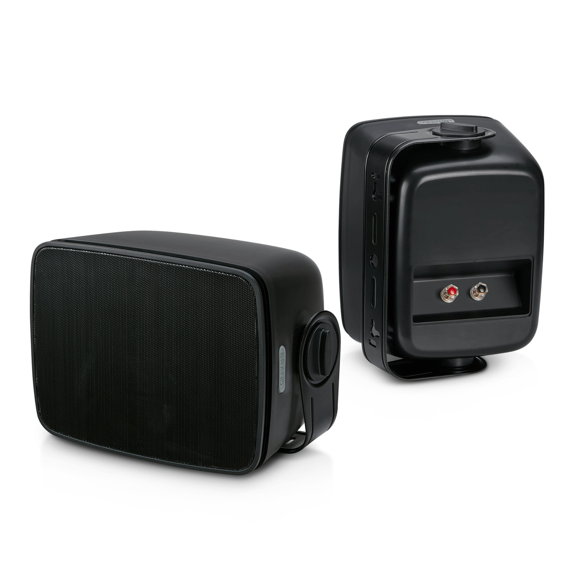 SoundPro Dual 1-Pair Bluetooth Indoor & Outdoor Wall-Mount Speakers