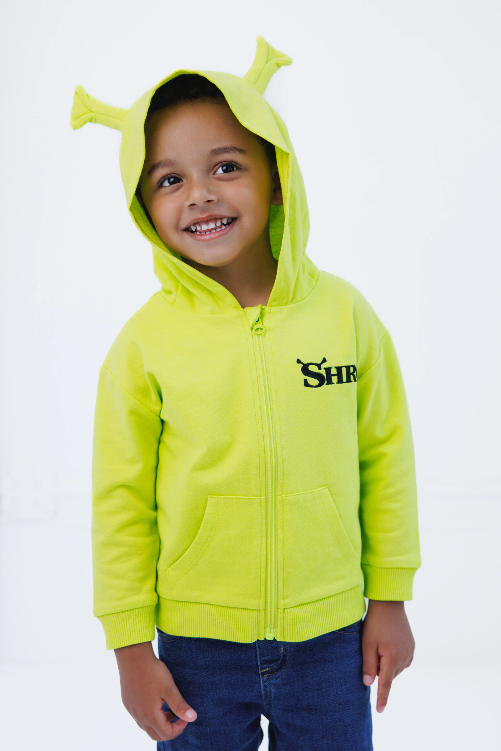 DreamWorks Shrek Cosplay Zip-Up Hoodie