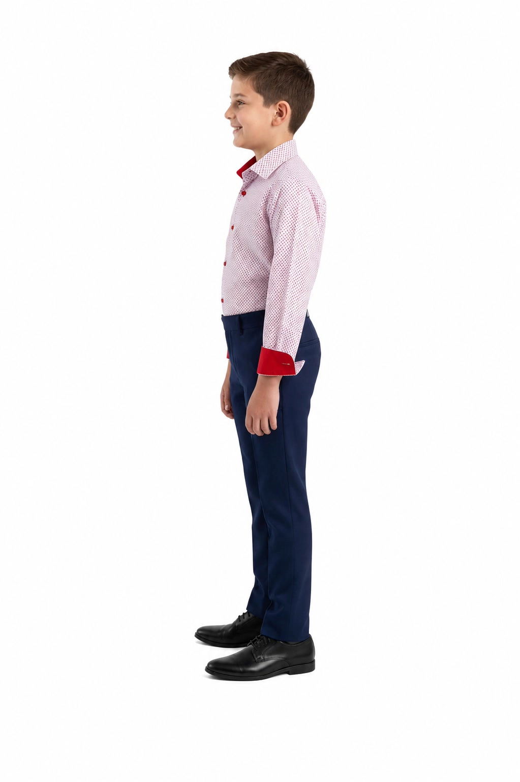 Elie Balleh Boys Slim Fit Stylish Printed Shirt