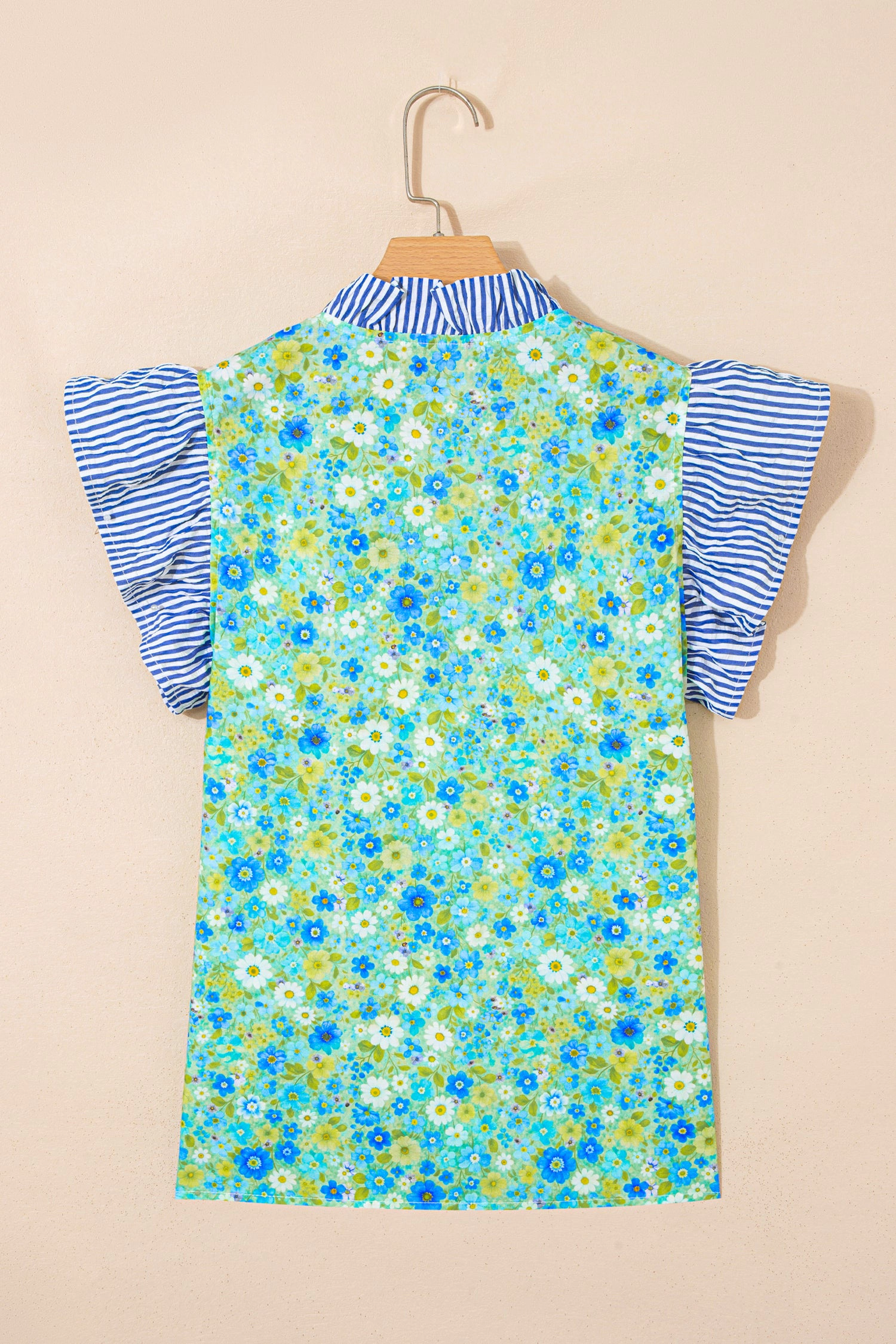 Threaded Pear Mara Flutter Sleeve Blouse