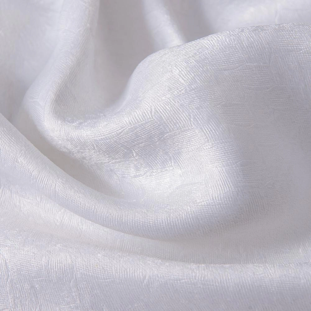 Olivia Gray Lydia Matte Embossed One Blackout Panel - 52"x84", White