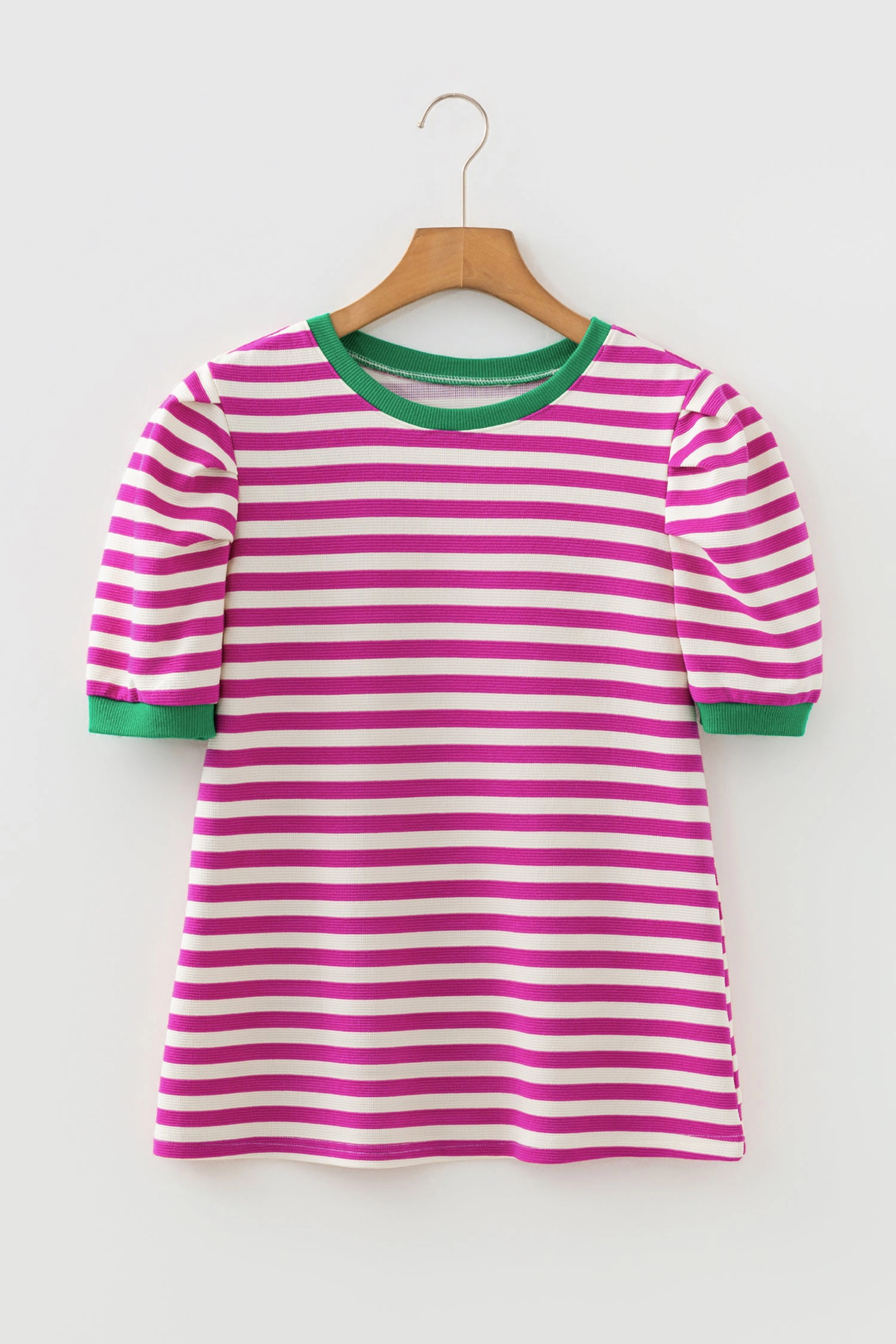 Threaded Pear Womens Nova Sleeve Contrast Trim Tee