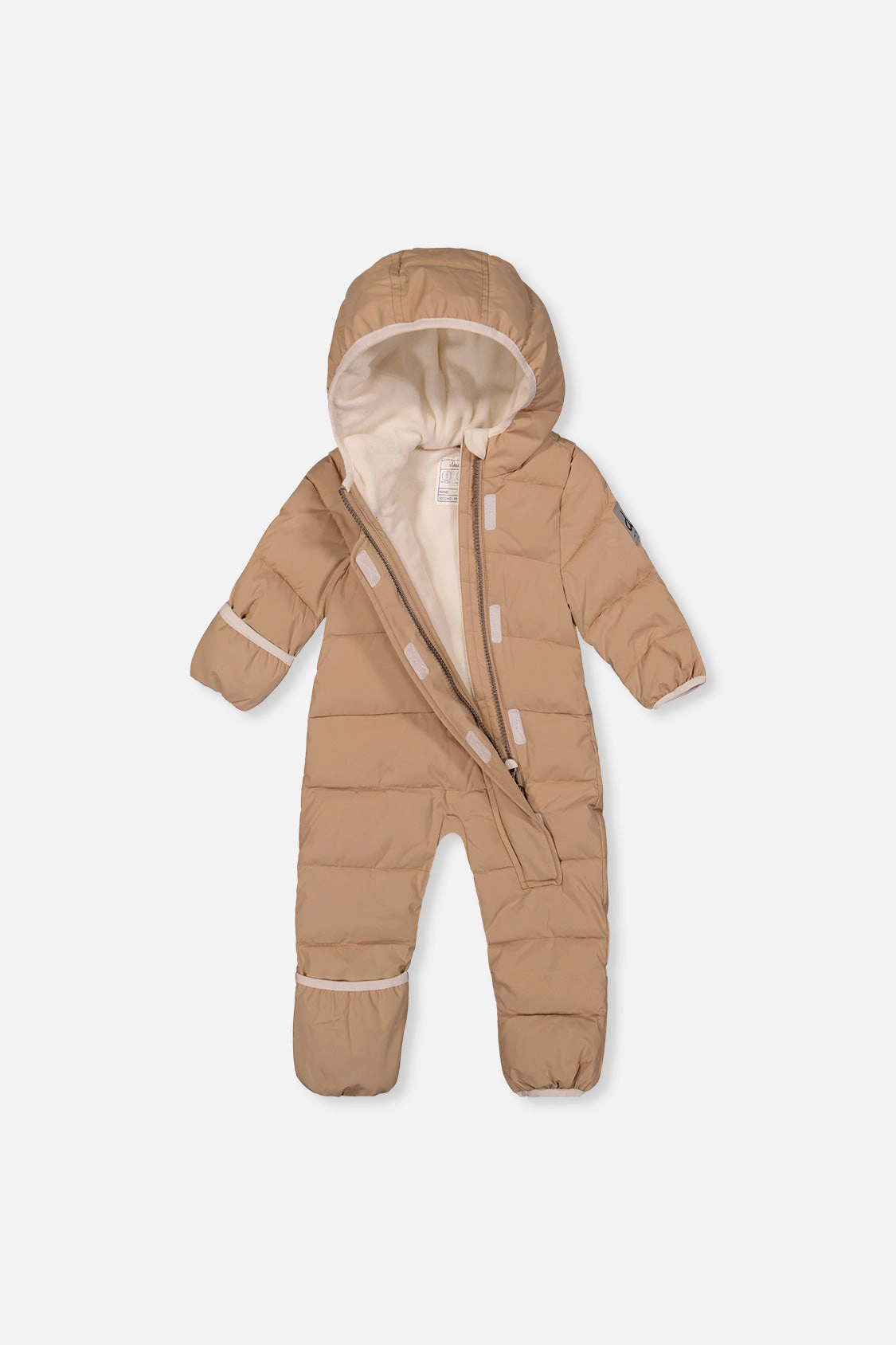 Deux par Unisex Cloud Quilted One Piece Snowsuit Adapted for Car Seats