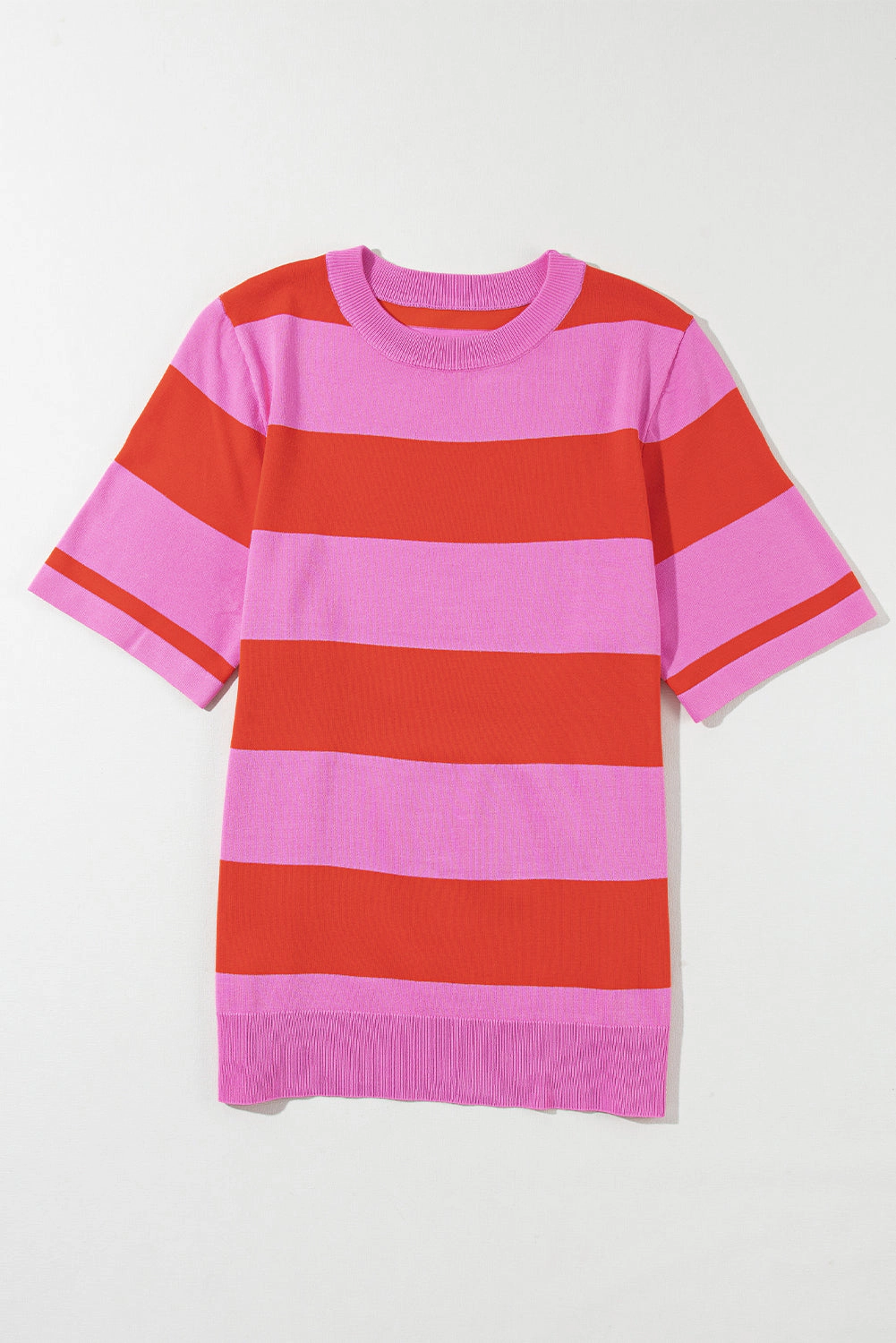 Threaded Pear Women's Alisson Striped Knitted Top