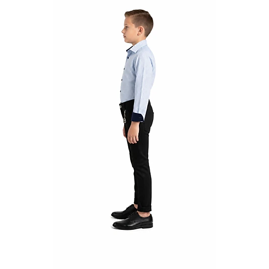 Elie Balleh Boys Slim Fit Stylish Printed Shirt