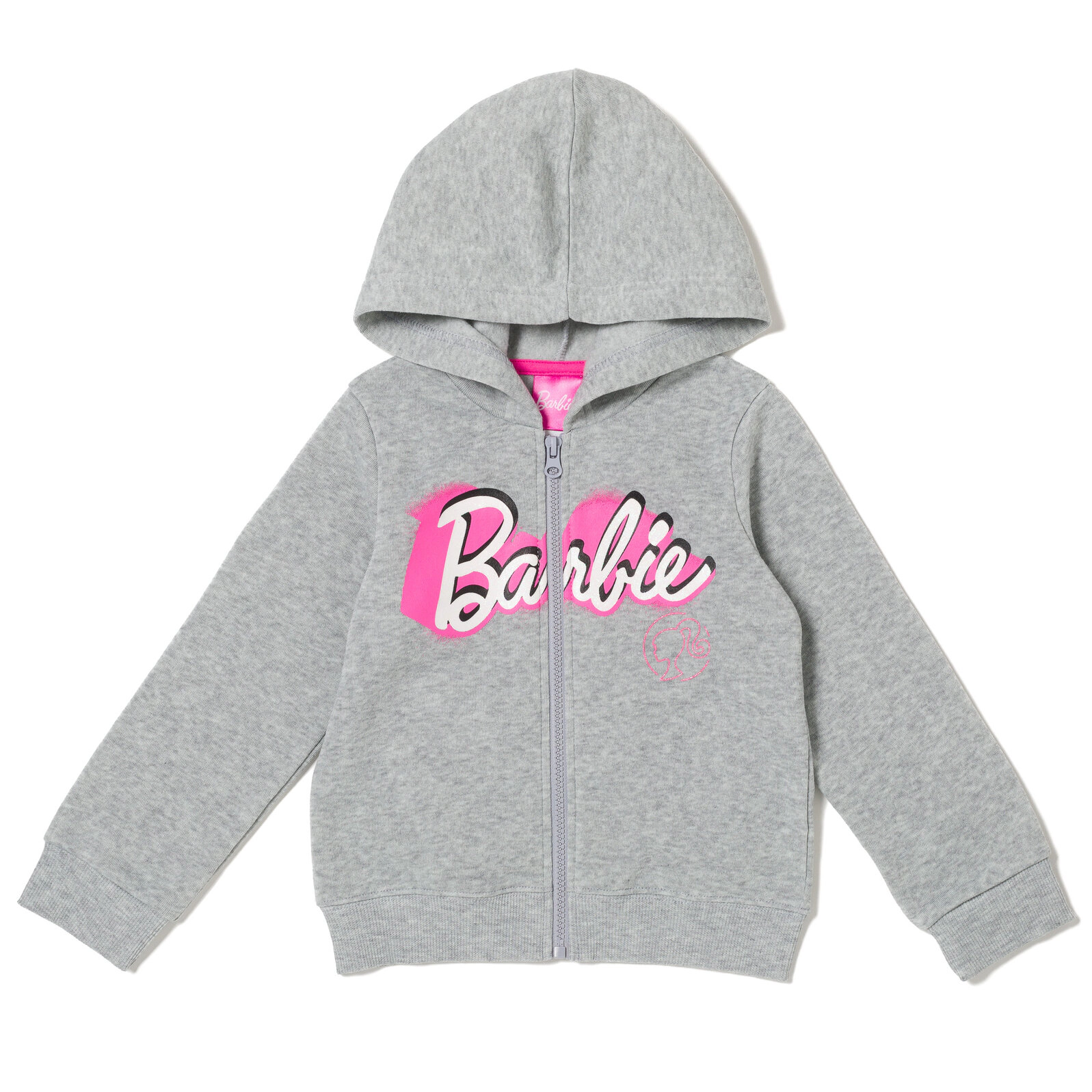 Barbie Girls' Zip-Up Hoodie and Leggings Set