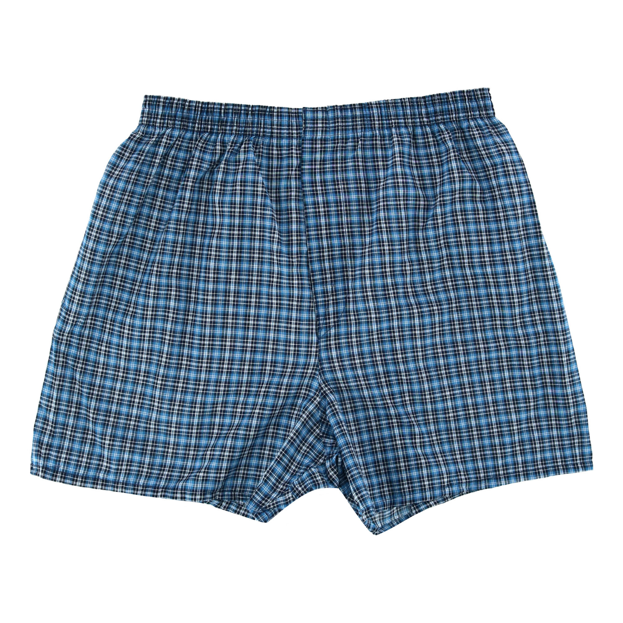 Fruit of the Loom Men's Plaid Tartan Boxer Underwear (3 Pack)