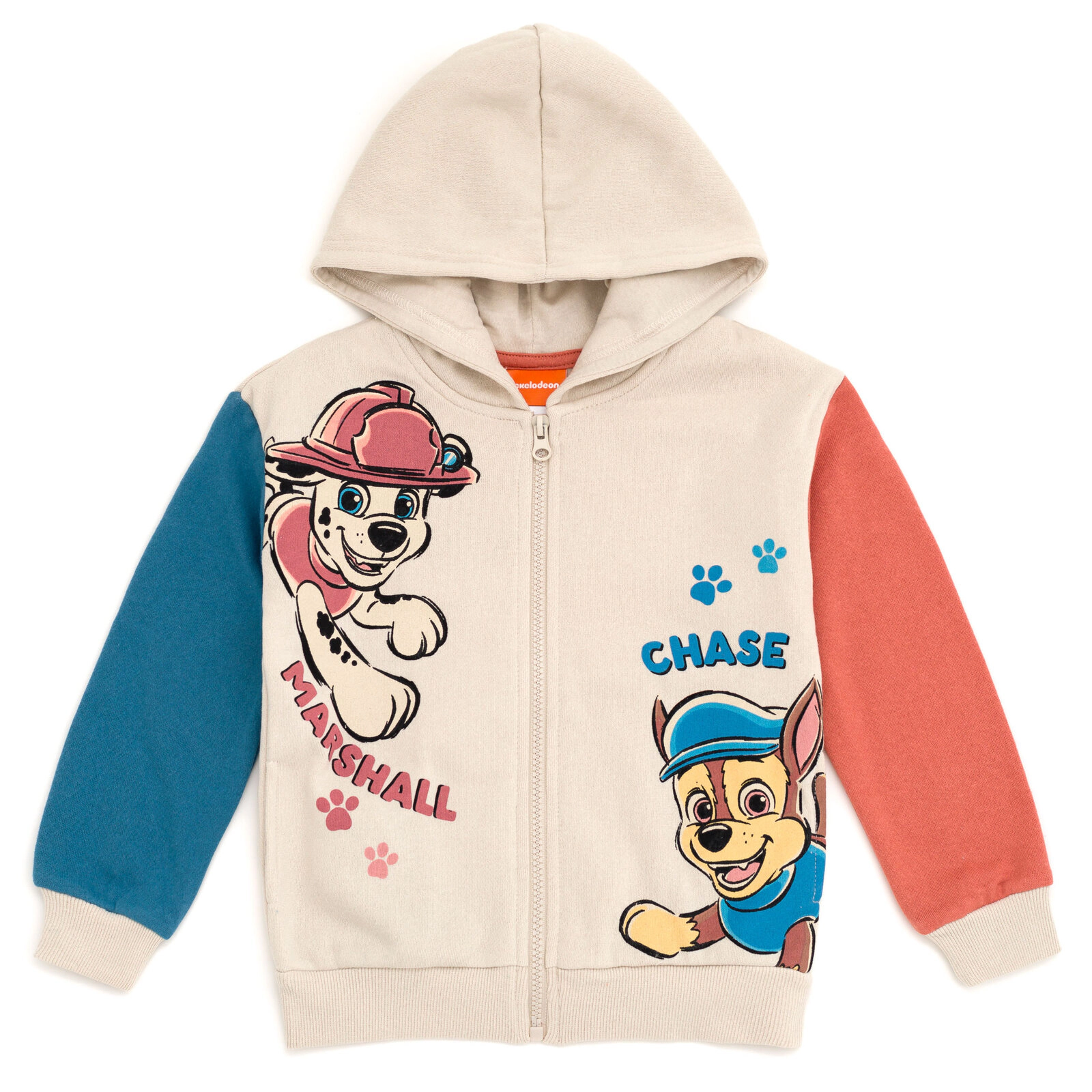 Paw Patrol Boys' Fleece Zip-Up Hoodie