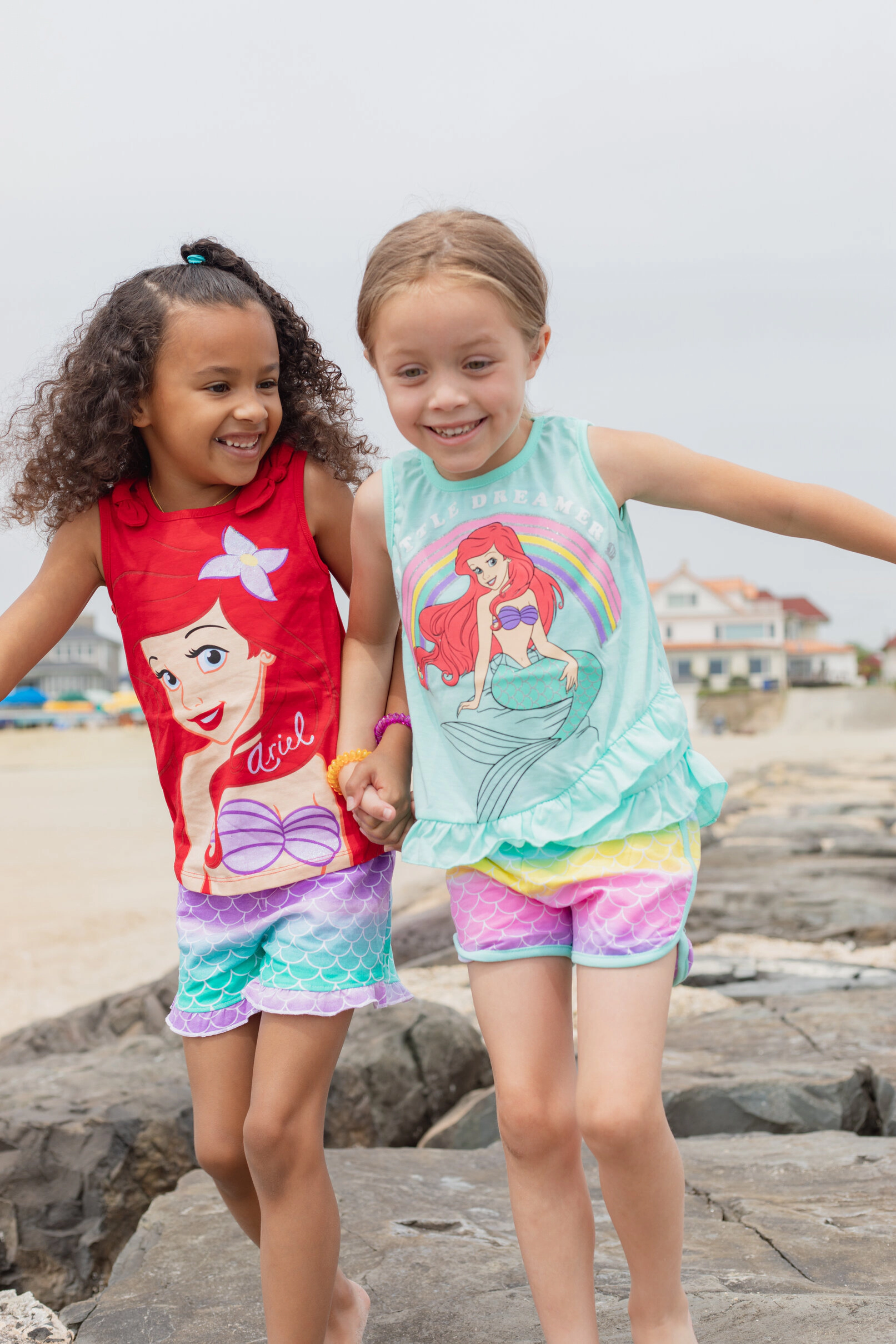 Disney Princess Girls' Sleeveless Tank Top Set