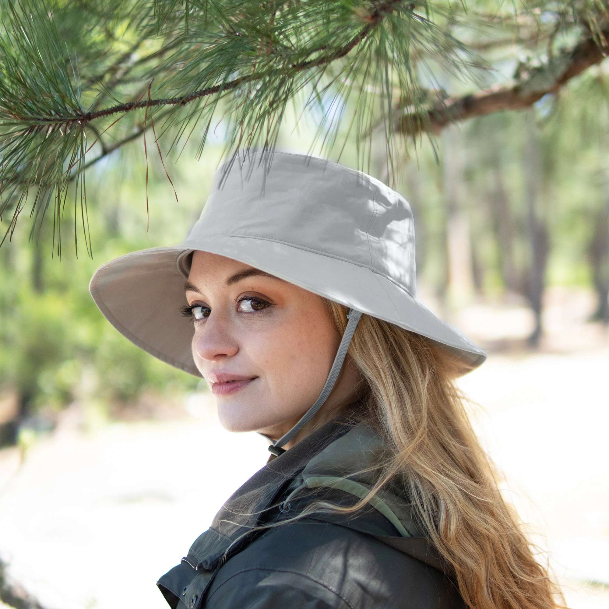 Kanut Sports Kara Bucket Hat - Waterproof Wide-Brim Rain Hat, UPF 50+