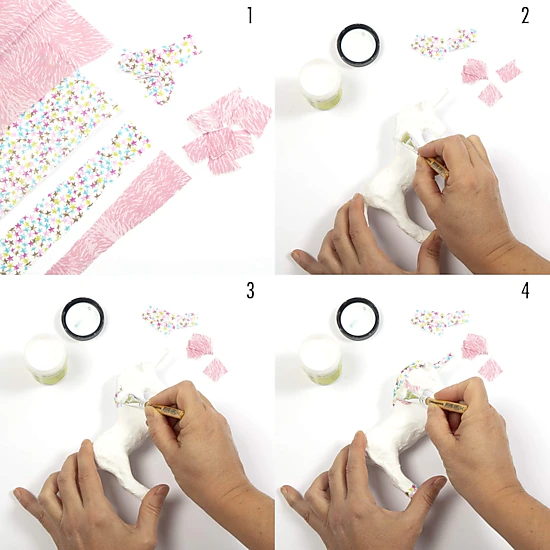 Decopatch Mini Kit - Unicorn - 5 1/9 x 7 1/2, Color: Multicolored ...