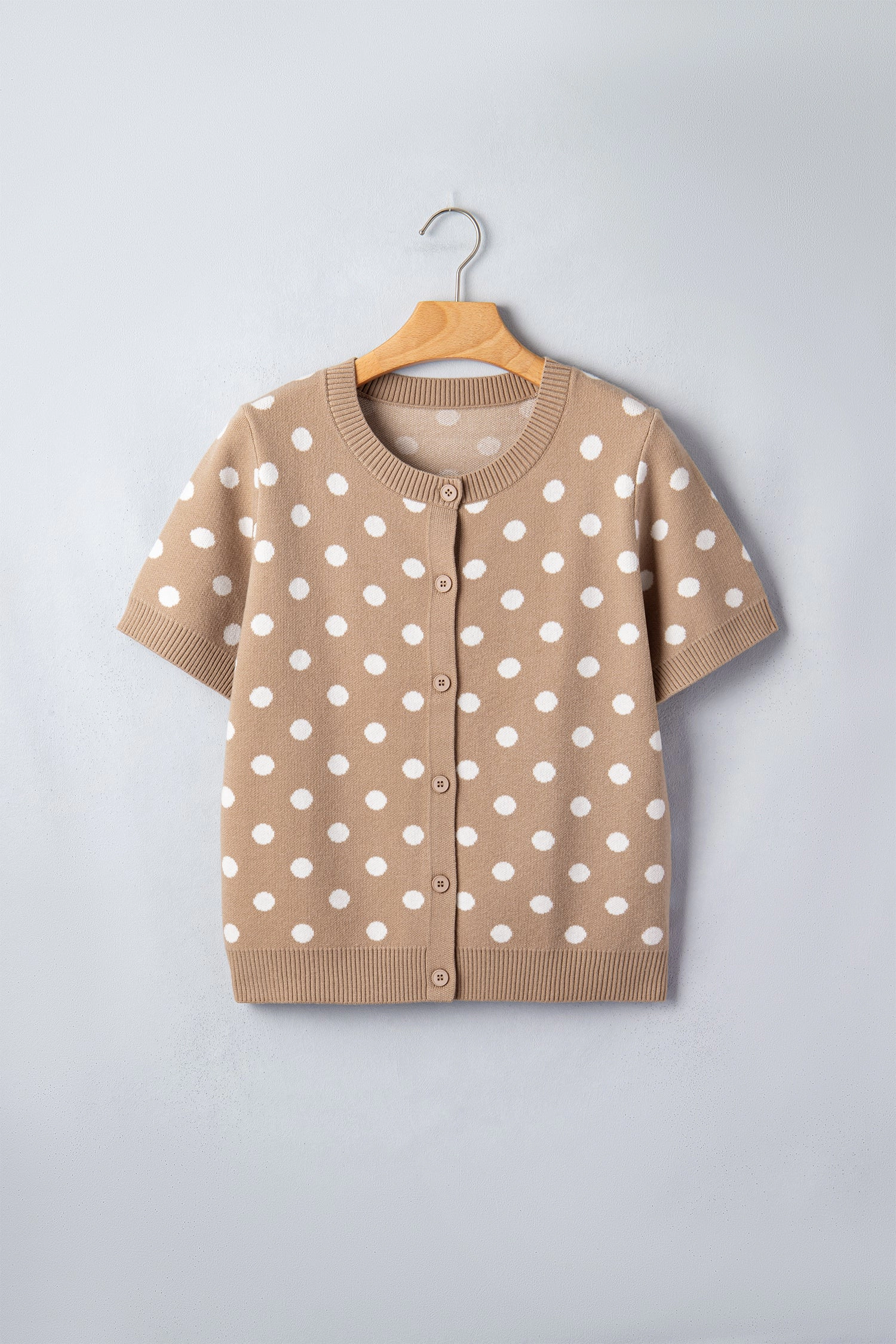 Threaded Pear Winnie Short Sleeve Down Sweater