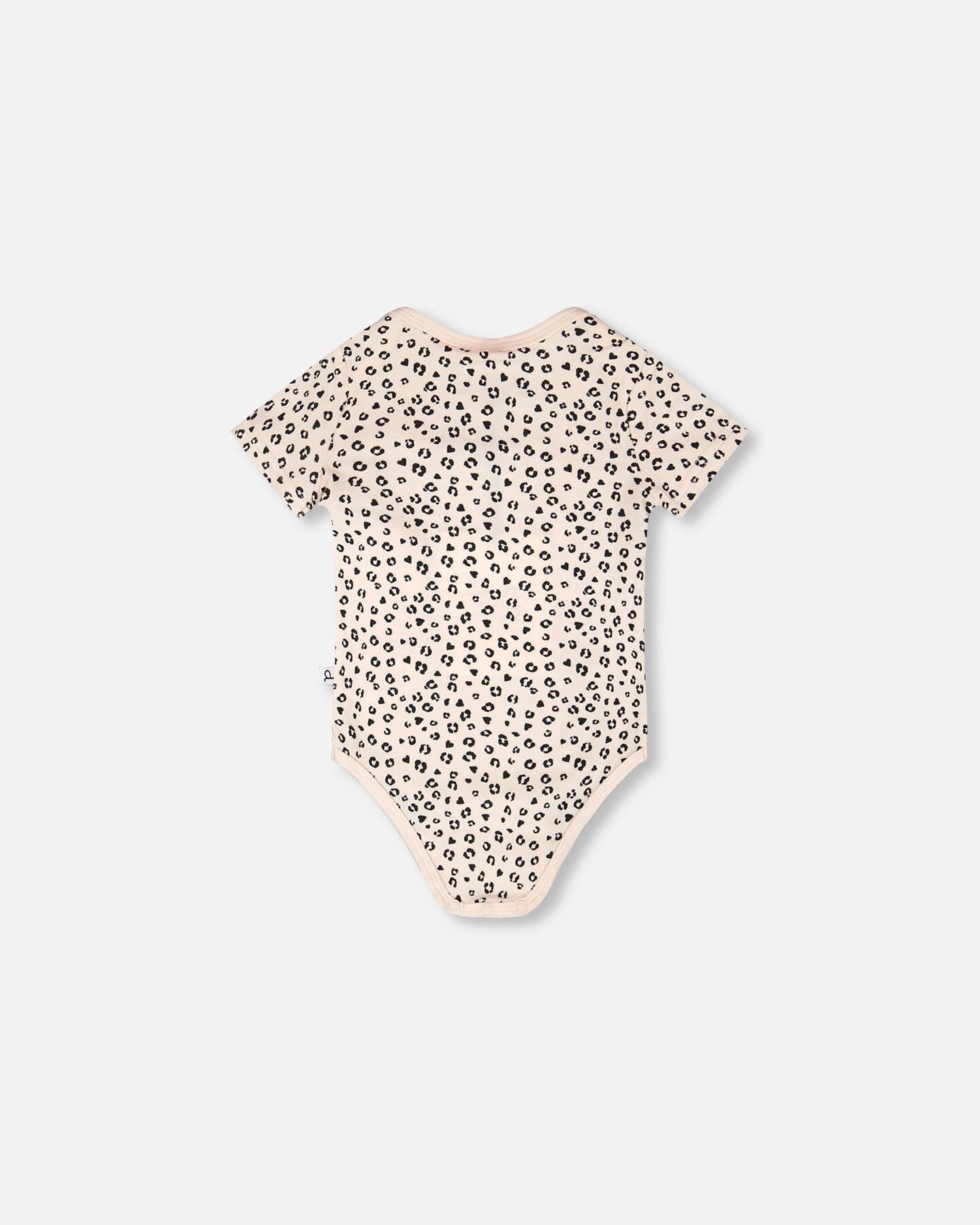 Deux par Deux Girls Evolutive Organic Cotton Jersey Onesie Animal Print
