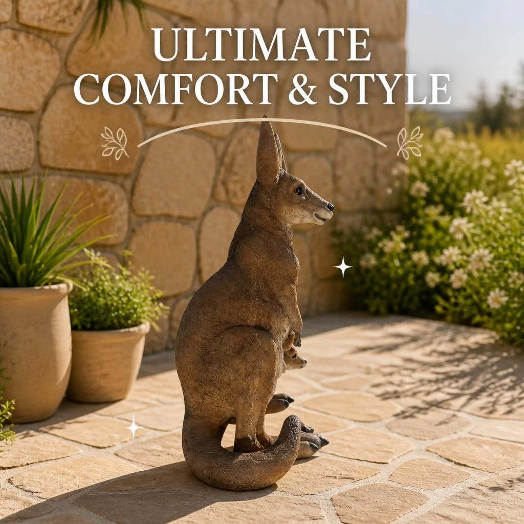 WOW PIONEER Decorative Freestanding Resin Statue Sculpture for Living Room Office Entryway