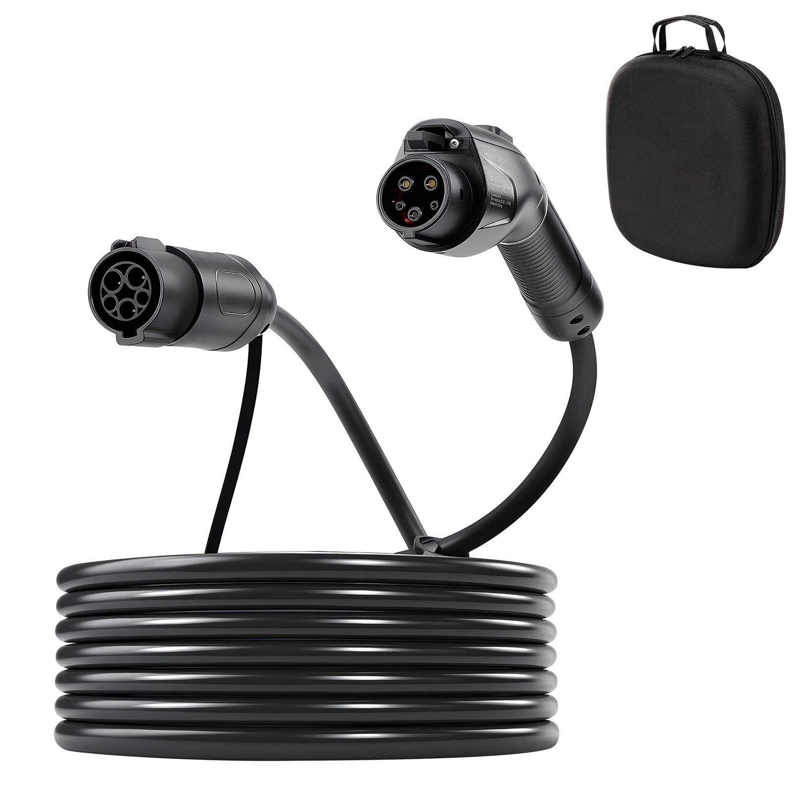 HONGGE EV Charger Extension Cable Extension Cord with 240V Level Cable with Carrying Bag