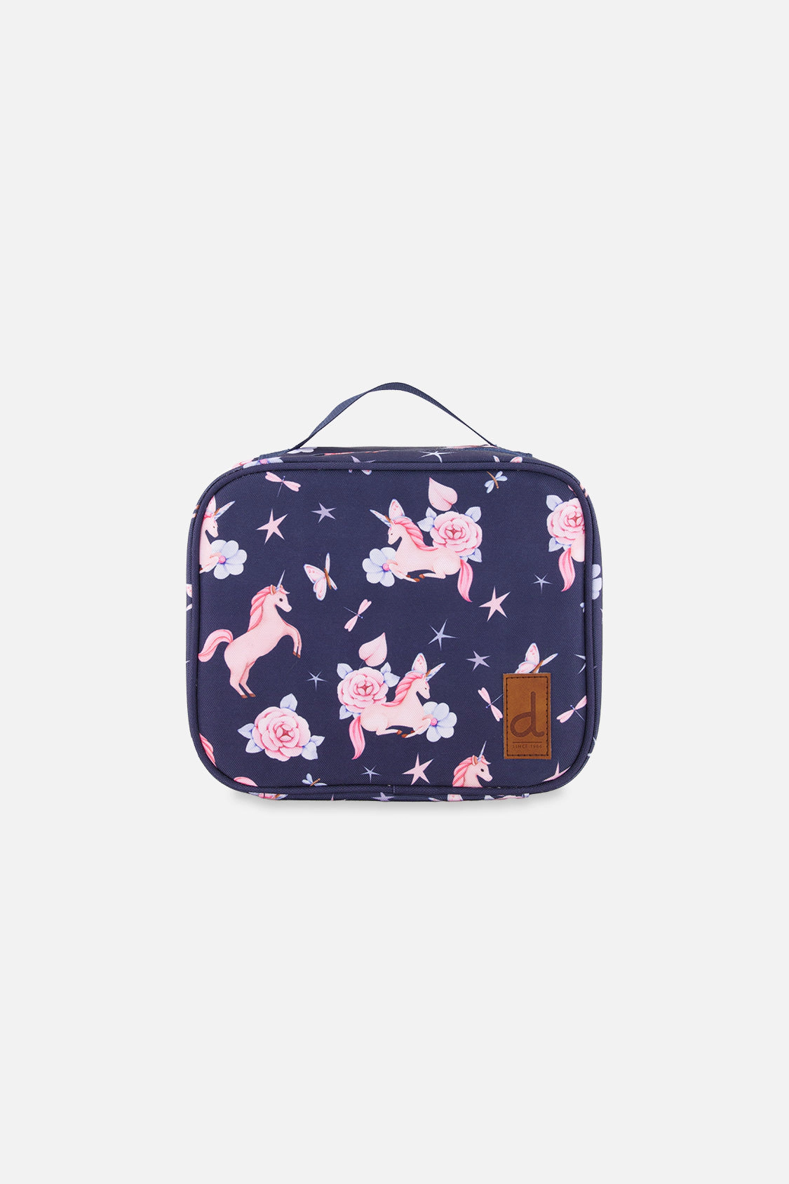 Deux par Deux Boys Insulated Unicorn Print Snack Box