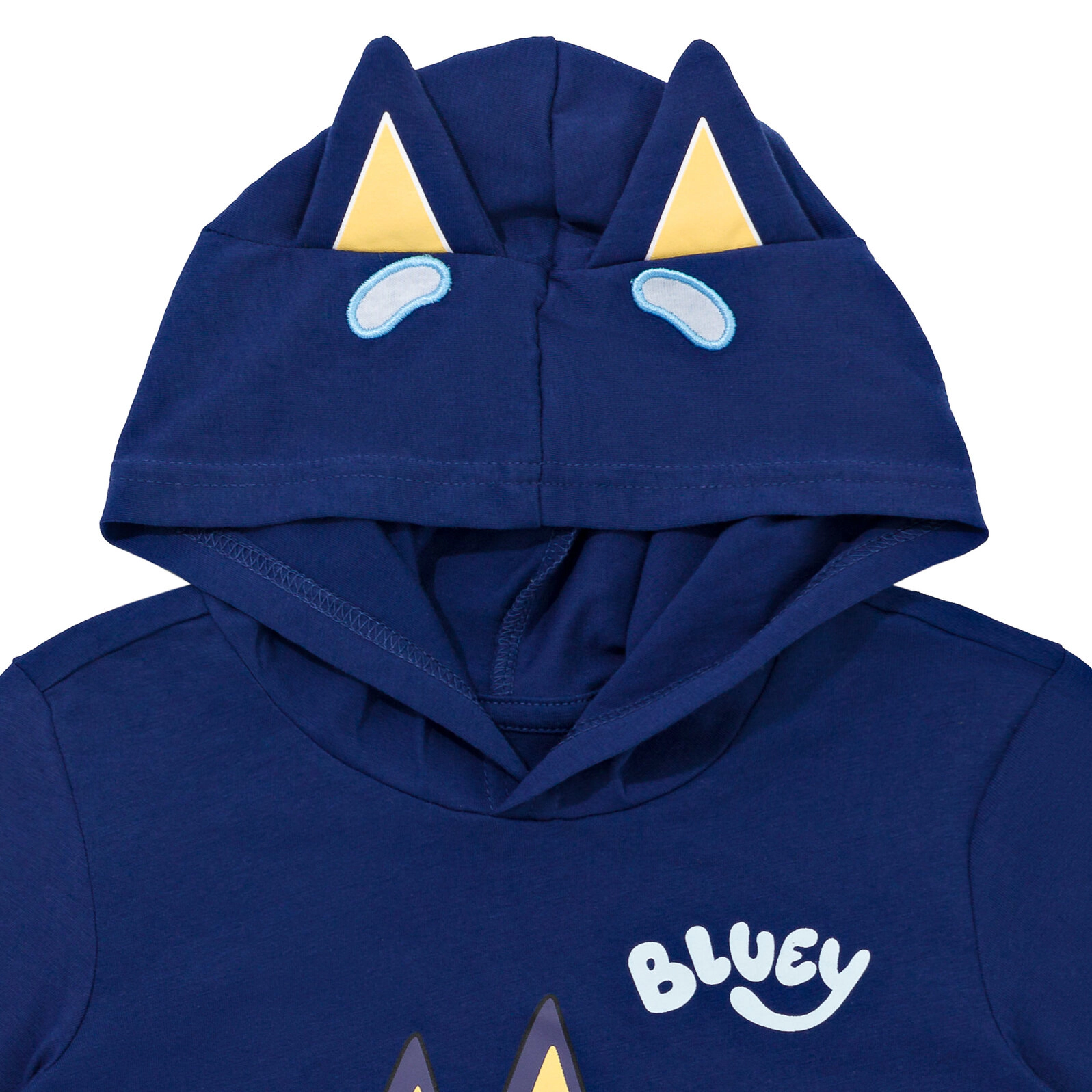 Bluey Cosplay Hooded Tee and Shorts Set