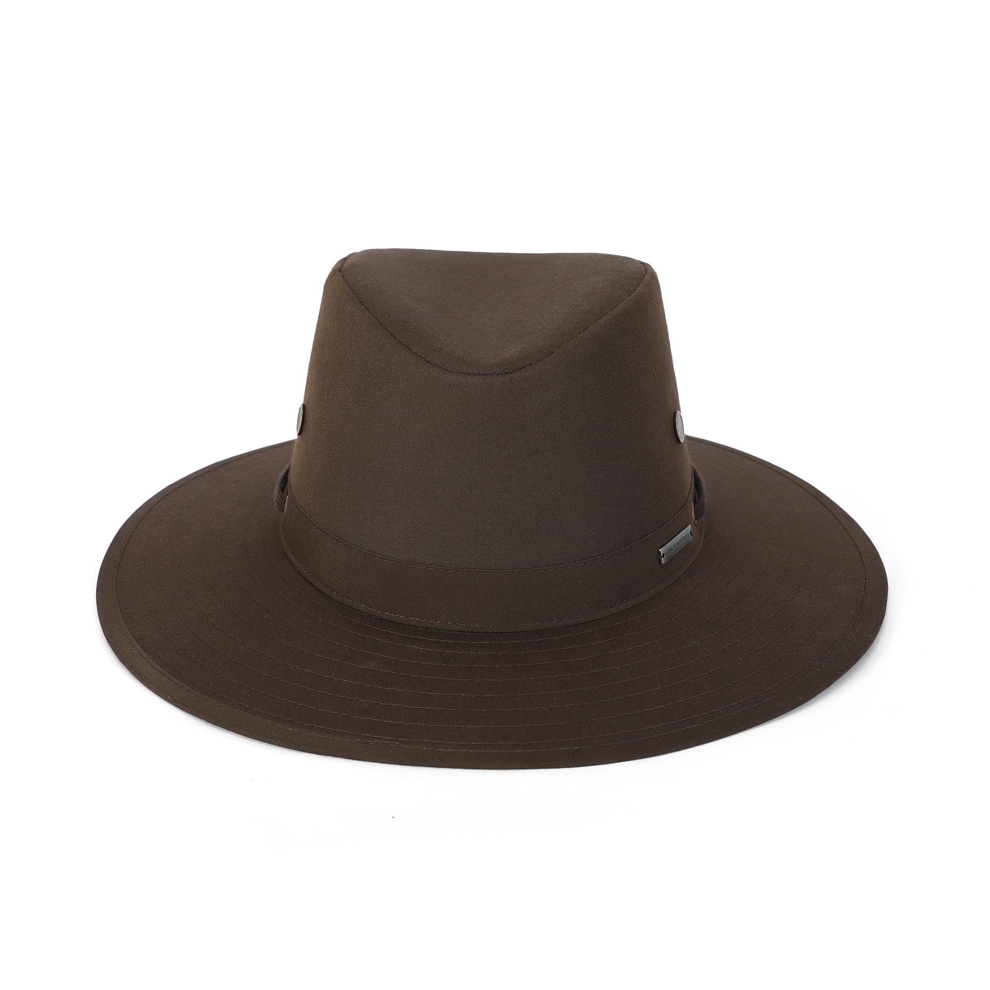 KANUT SPORTS Peale Safari Sun Hat - Unisex Waterproof Wide Brim with Mesh Eyelets and Adjustable Chincord