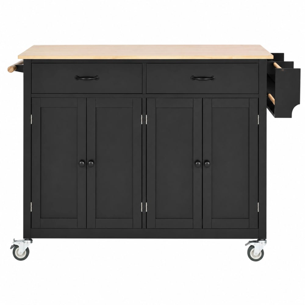 ELEMENT ACE Functional MDF Kitchen Island Cart