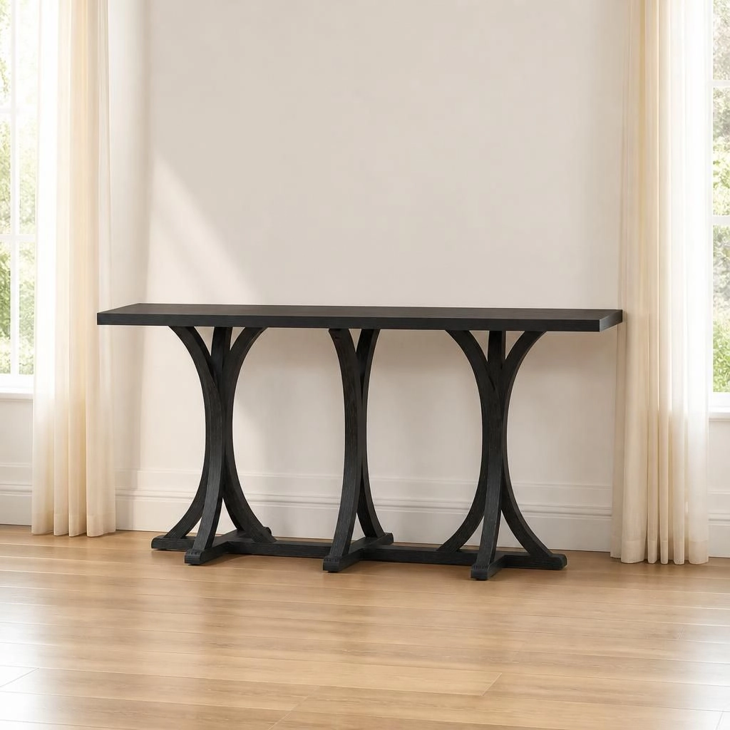 GOODSILO Long Narrow Entryway Console Table