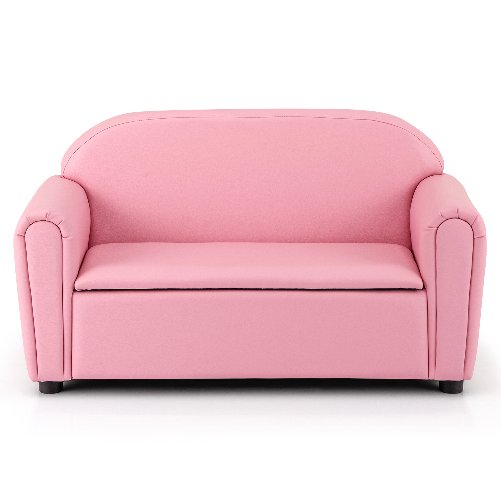 SUGIFT Hidden Storage Under the Seat Kids Sofa Armrest Chair