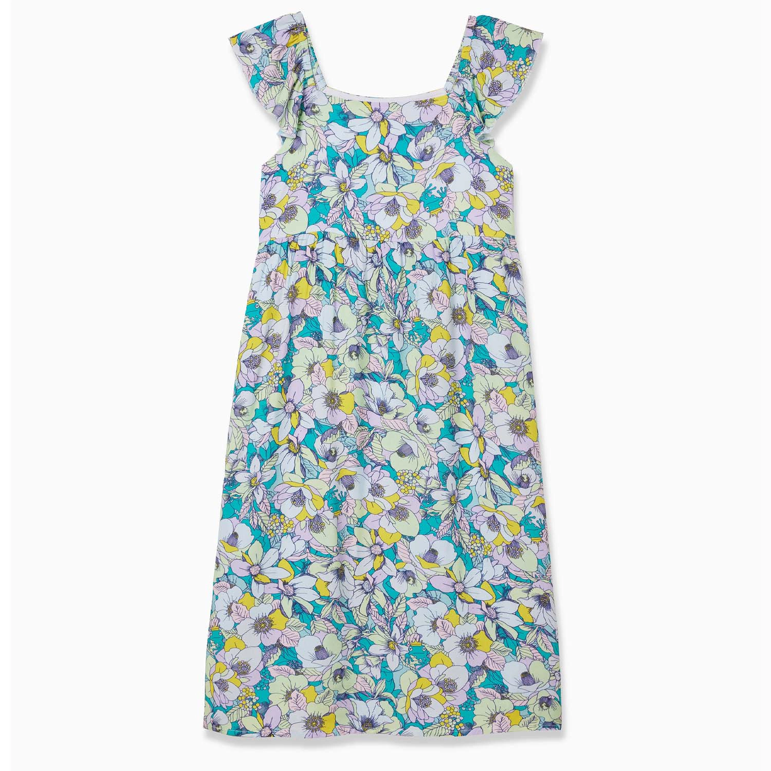 Rockets of Awesome Frog Prince Floral Dress for Girls