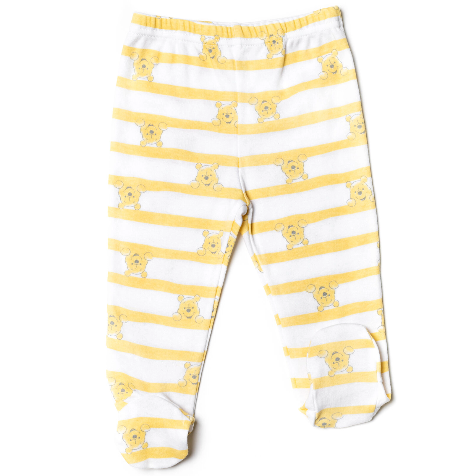 Disney Winnie the Pooh Baby 3-Piece Top Footed Pants and Hat Set
