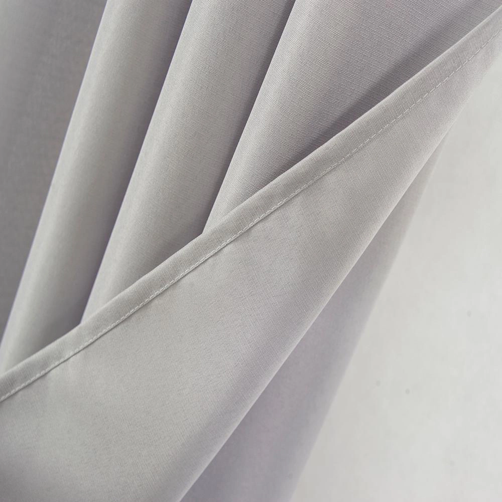 Olivia Gray Gilbert Solid Single Grommet Curtain Panel Pair - 54x84