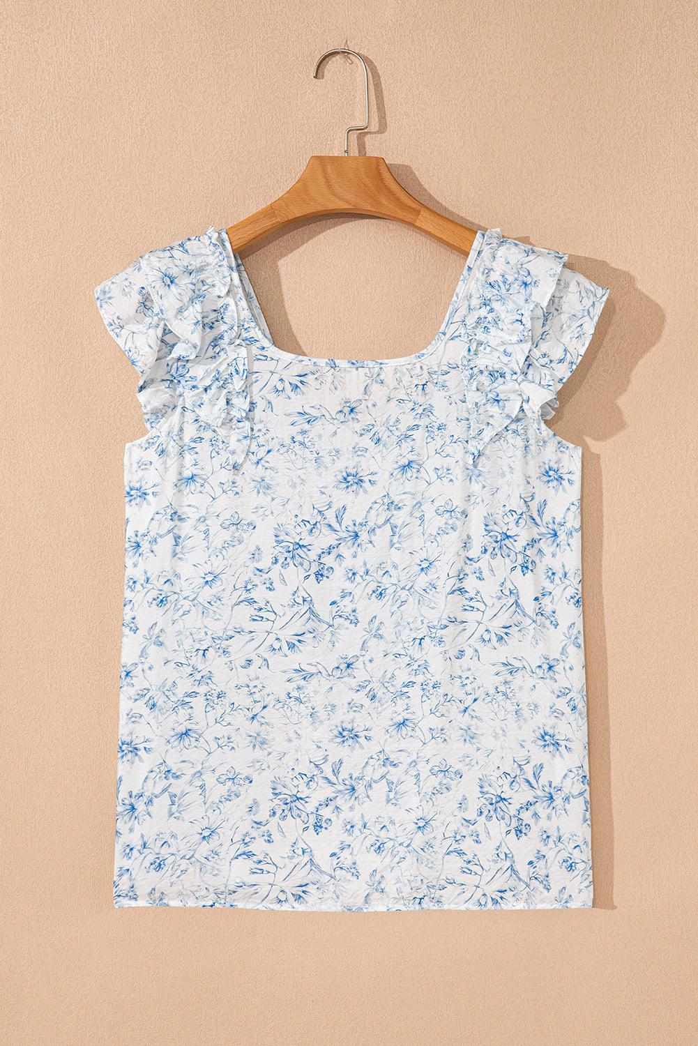 Threaded Pear Women's Beatrice Bow Back Square Blouse