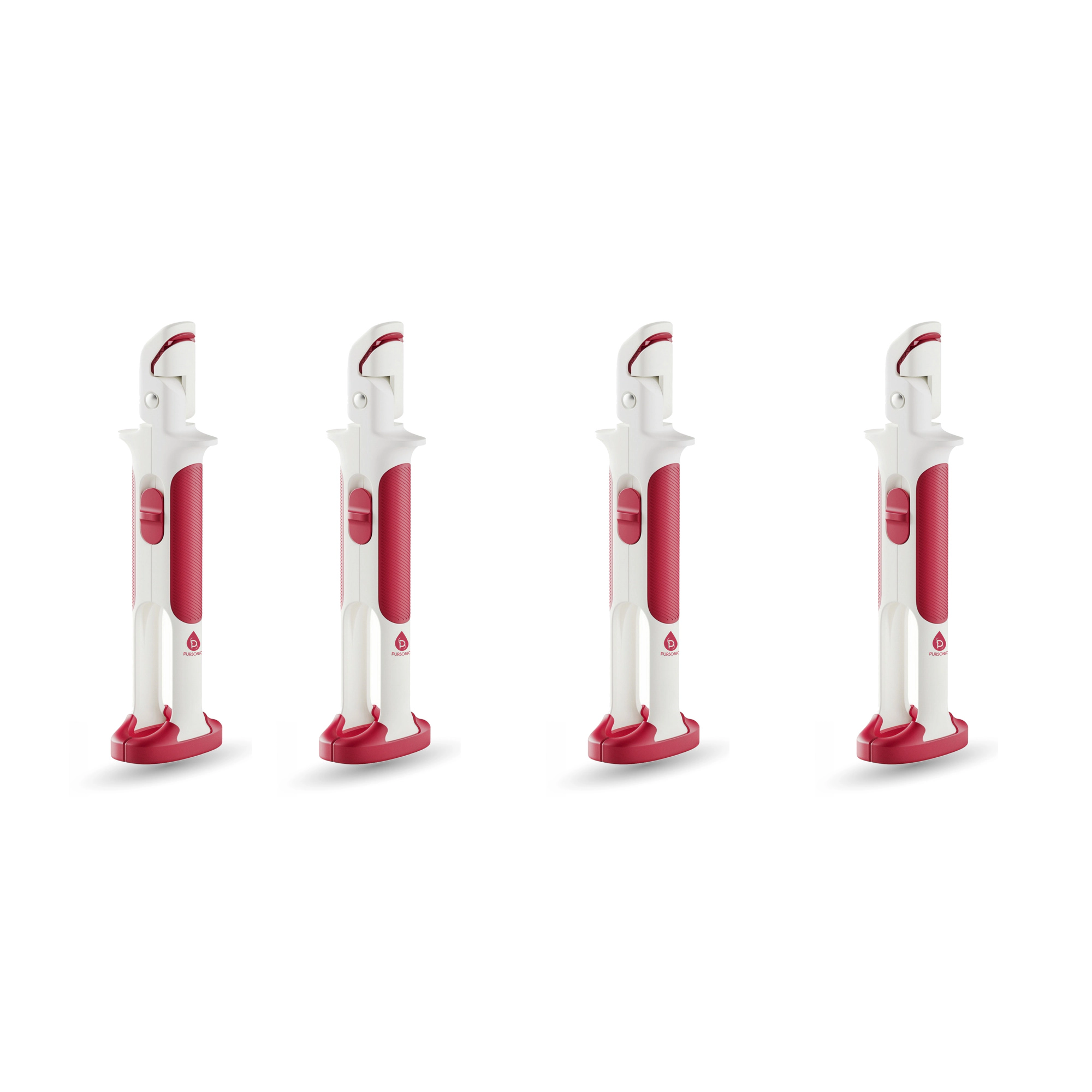 Pursonic Unisex Heat Resistant Kitchen Safety Tool Set: 4-Pack 2-in-1 Heat Resistant Clip & Clamp