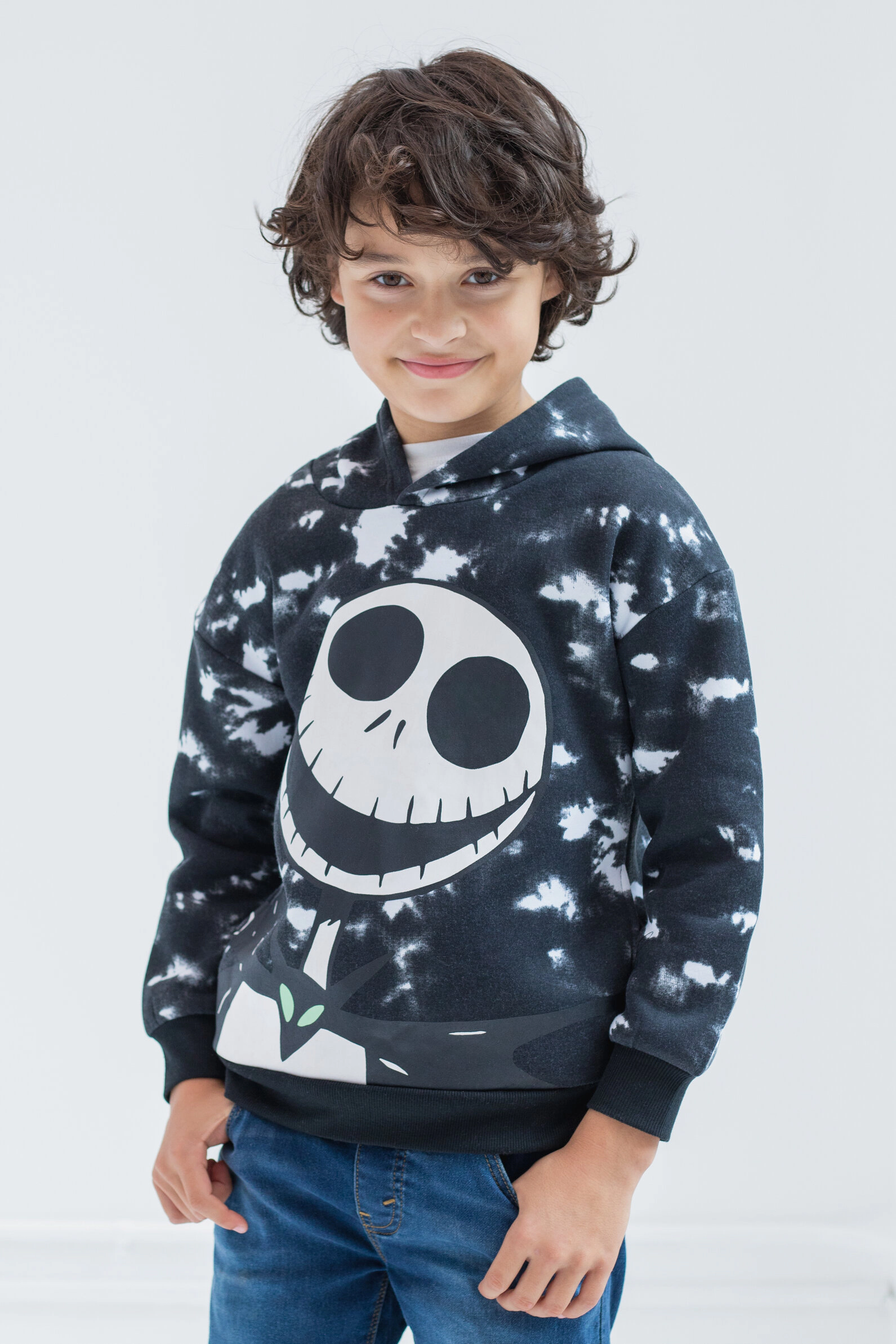 Disney Nightmare Before Christmas Fleece Hooded Sweatshirt