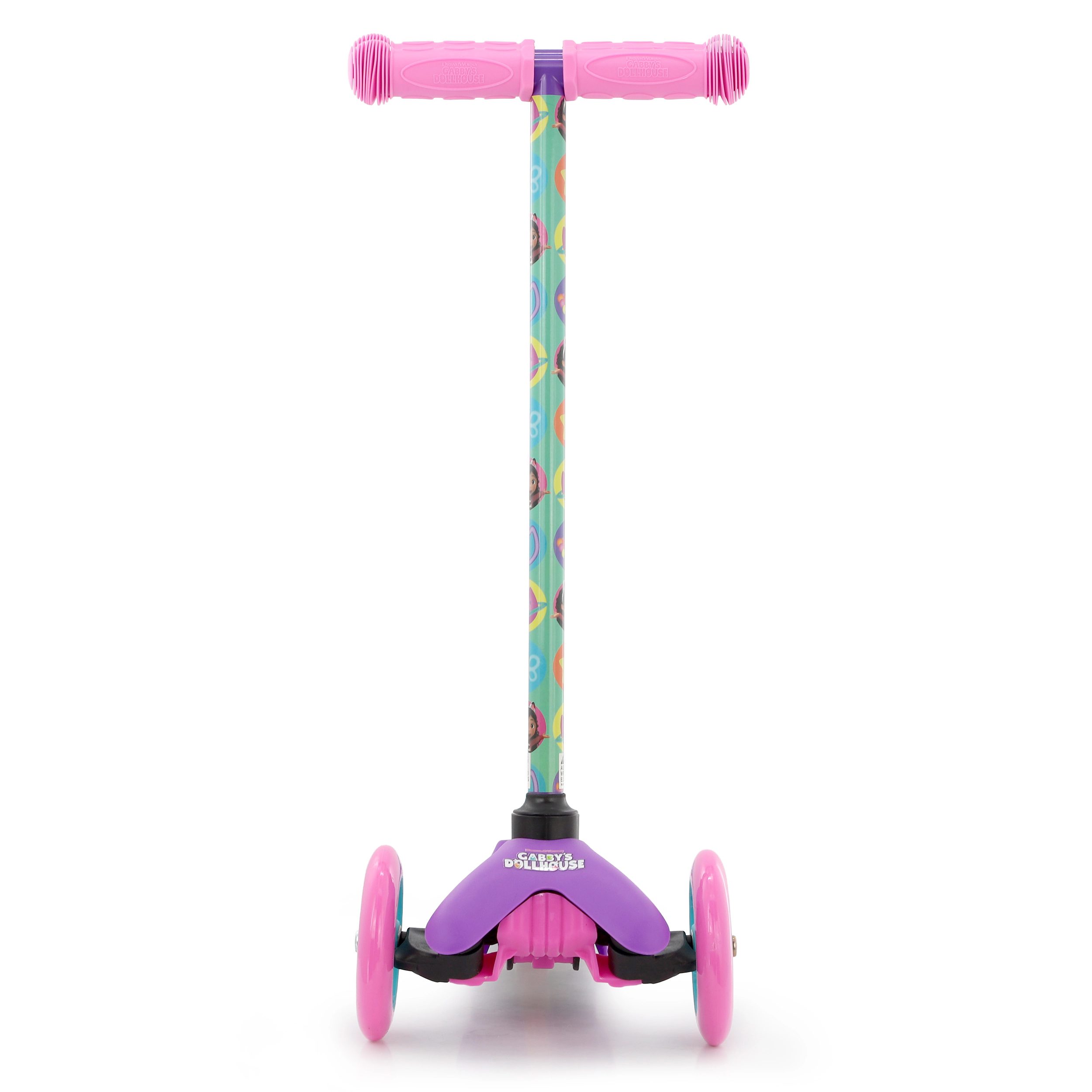 Gabbys Dollhouse 3 Wheel Tilt and Turn Scooter