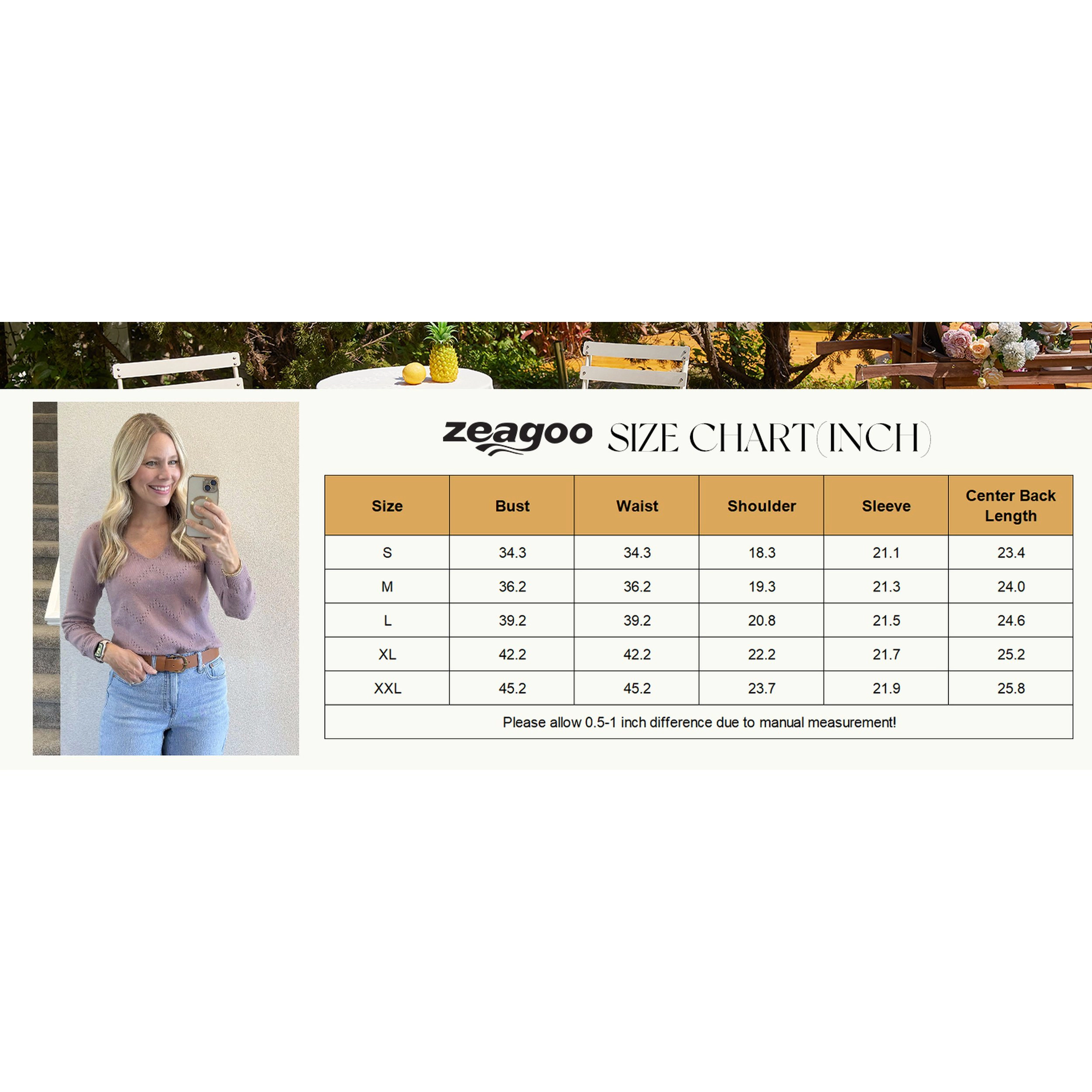Zeagoo Women's Hollow Out Long Sleeve Cold Shoulder Sweater